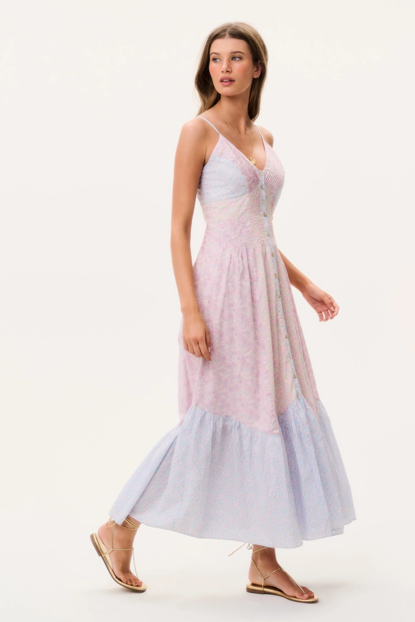 Made With Liberty Fabrics Esilda Maxi Dress - Image 5