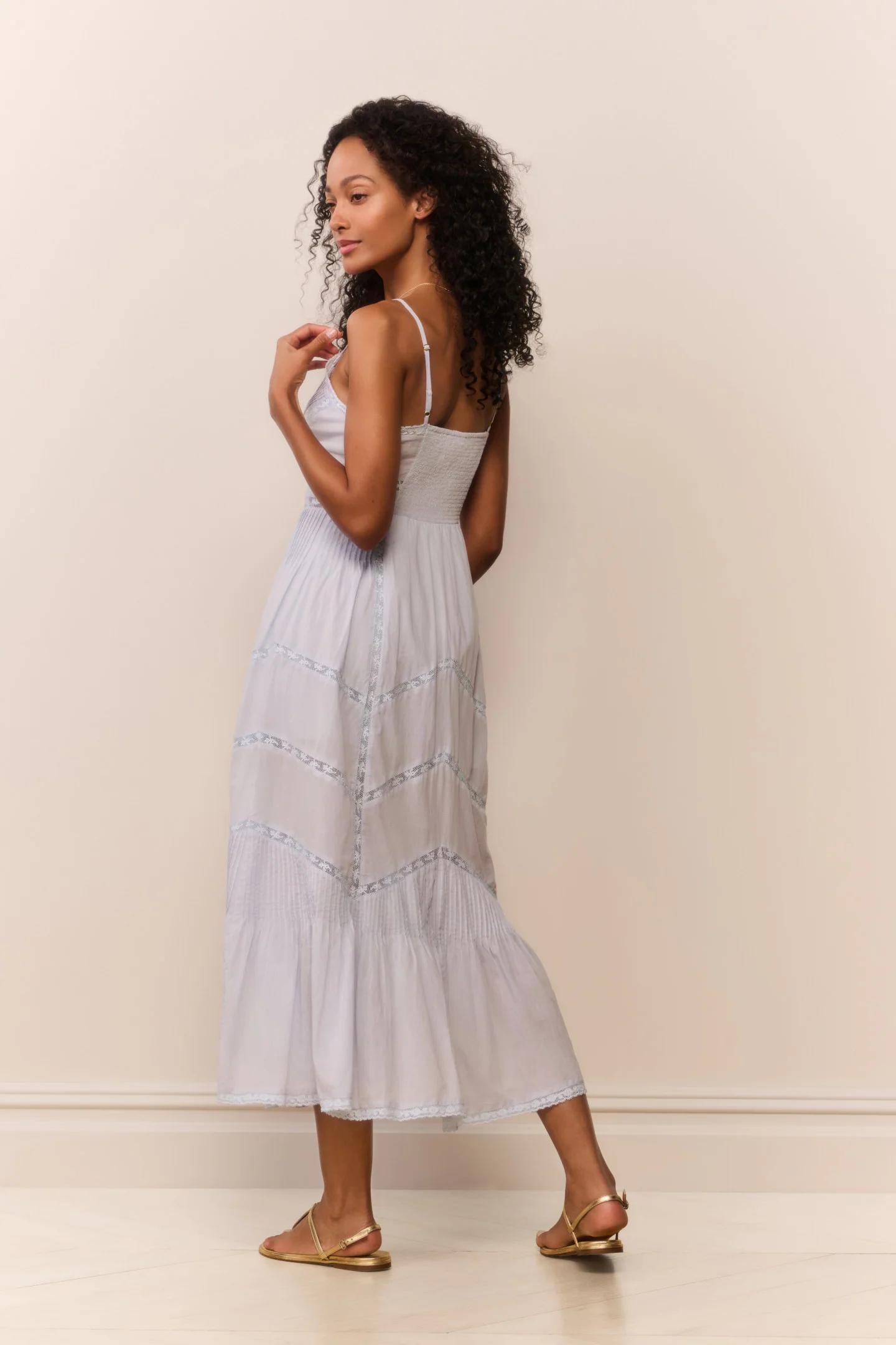 Esilda Heritage Cotton Midi Dress - Image 18