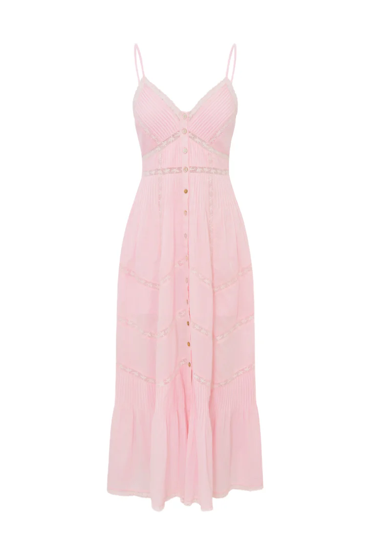 Esilda Heritage Cotton Midi Dress - Image 5