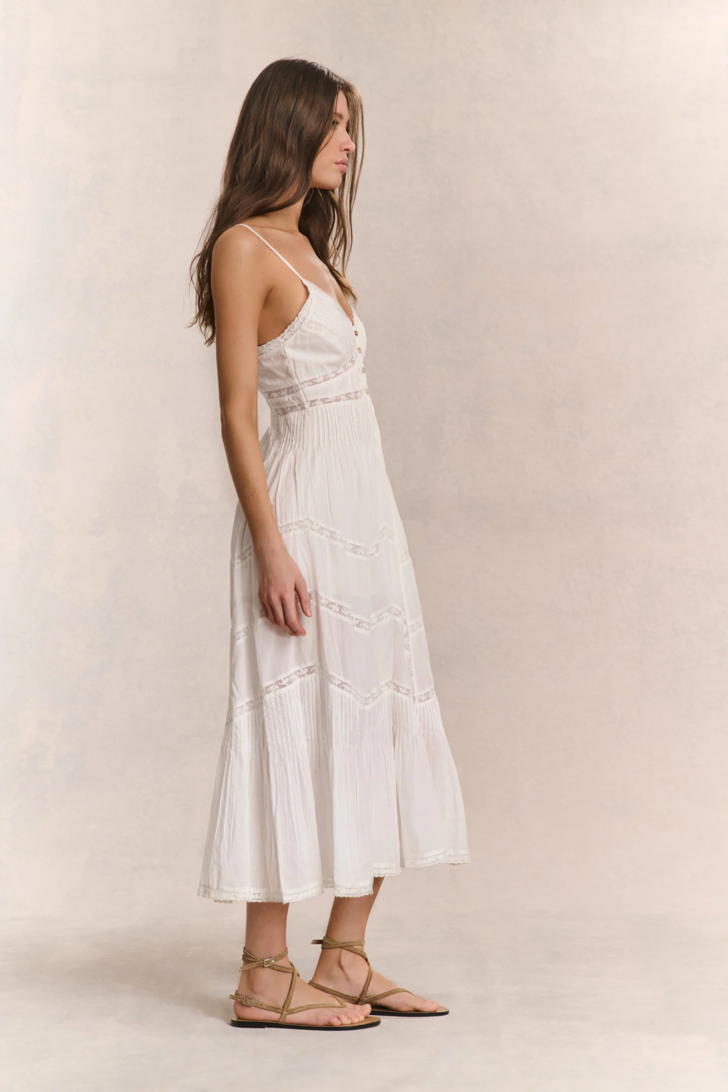 Esilda Heritage Cotton Midi Dress - Image 11