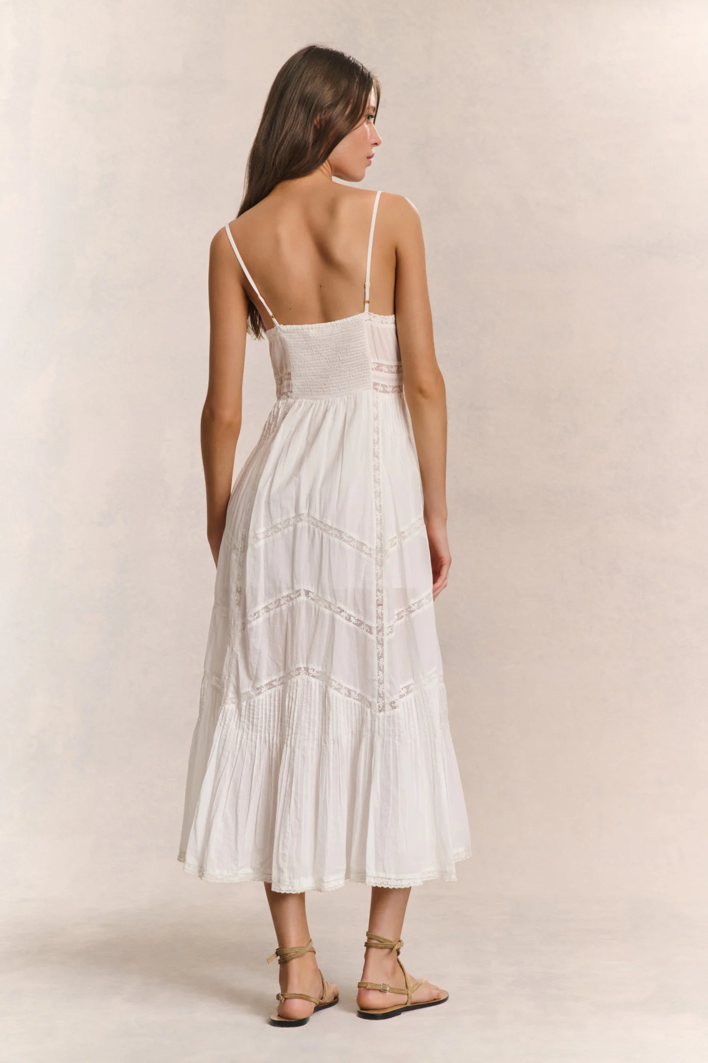 Esilda Heritage Cotton Midi Dress - Image 12