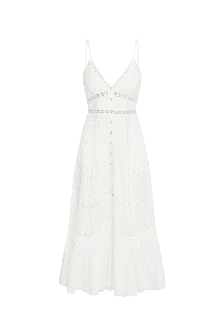 Esilda Heritage Cotton Midi Dress - Image 13