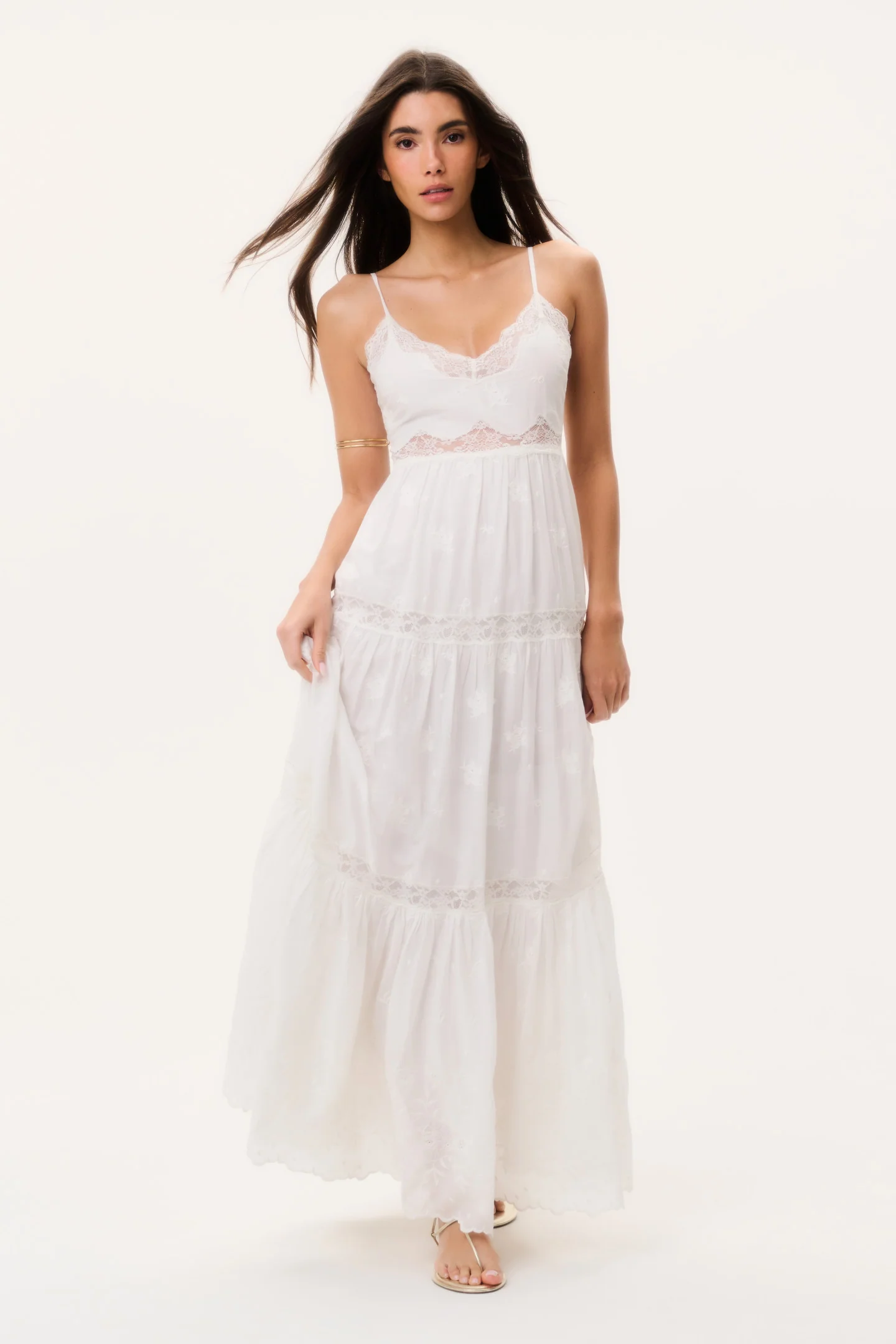 Espa Lace-Trimmed Maxi Dress - Image 2