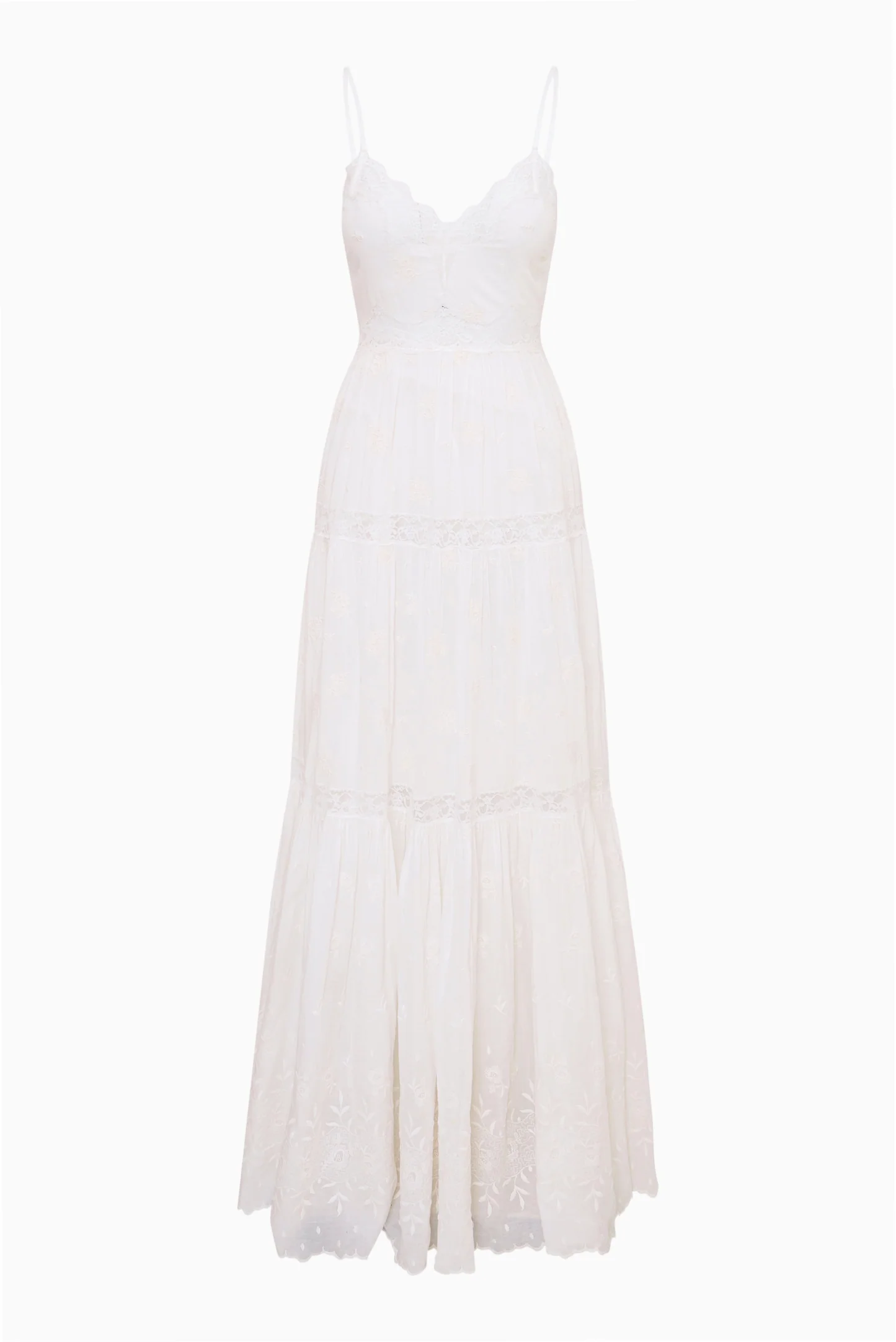 Espa Lace-Trimmed Maxi Dress - Image 6