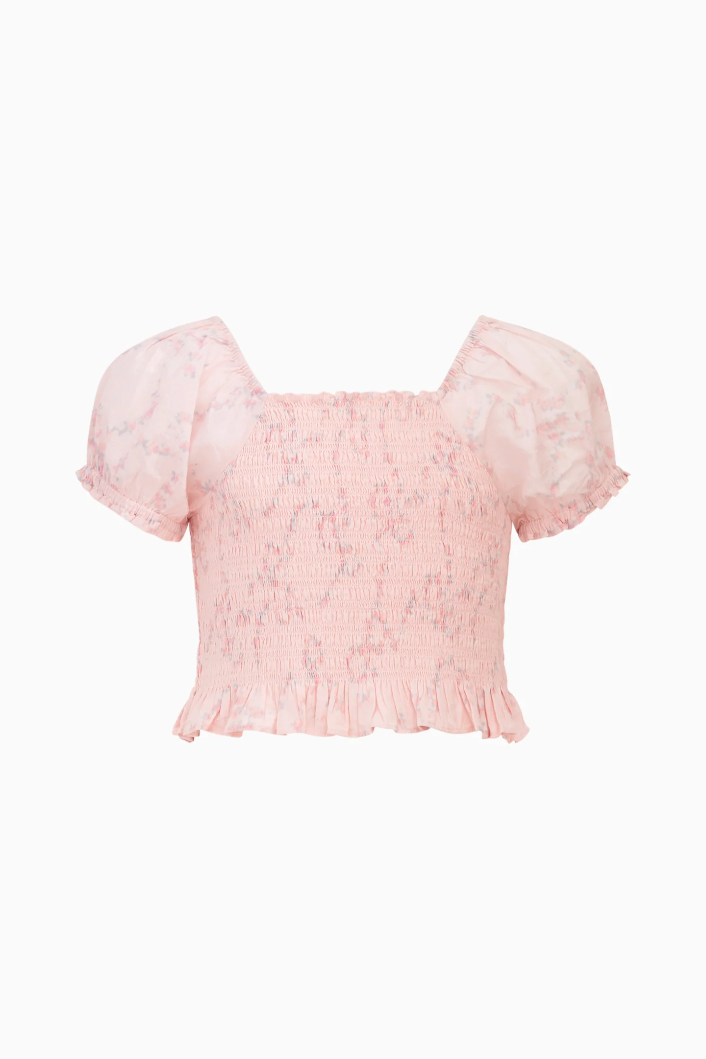 Girls Fabielle Luna Rosa Fleur Top - Image 5