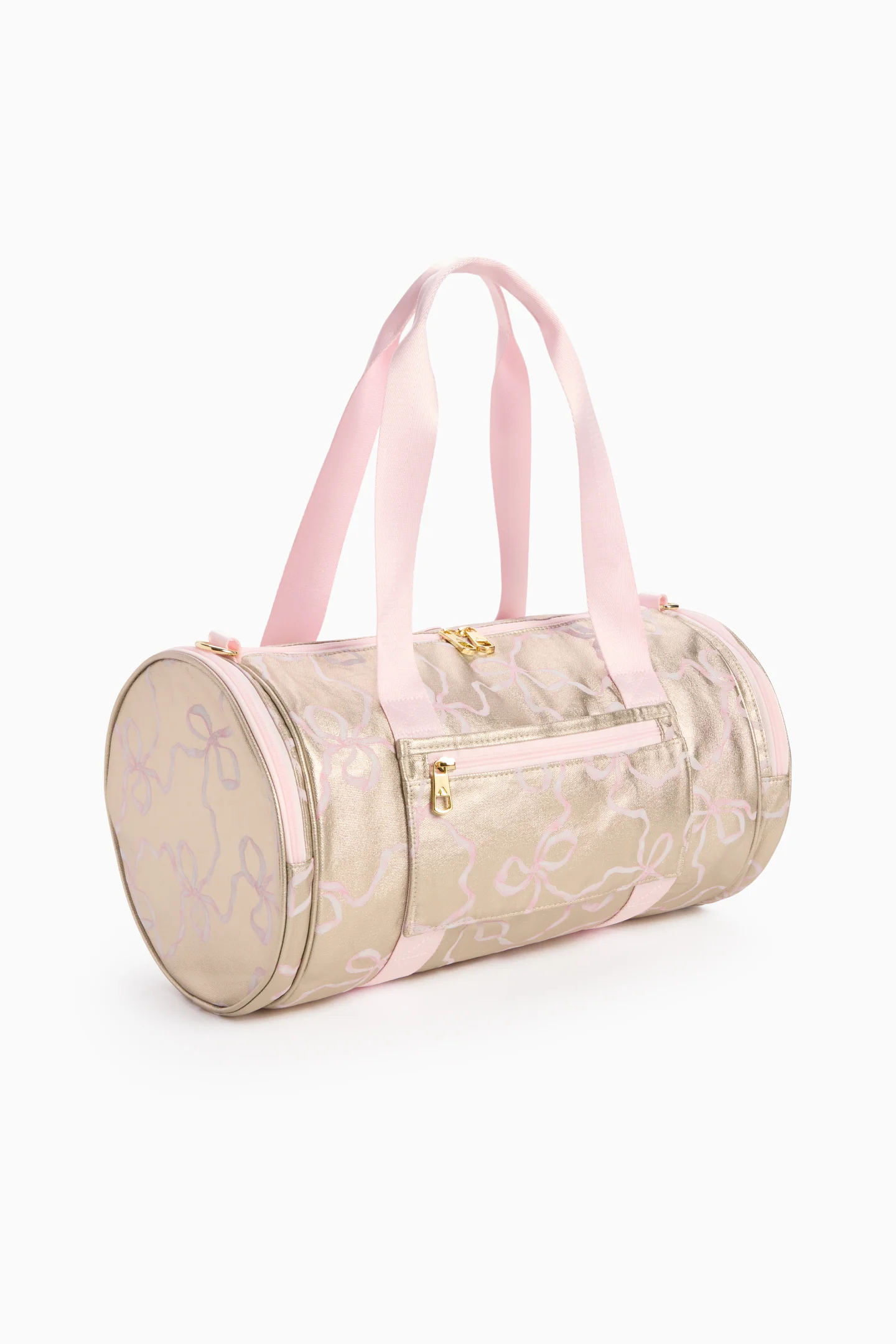 STATE x LoveShackFancy Gold Felix Duffle - Image 5