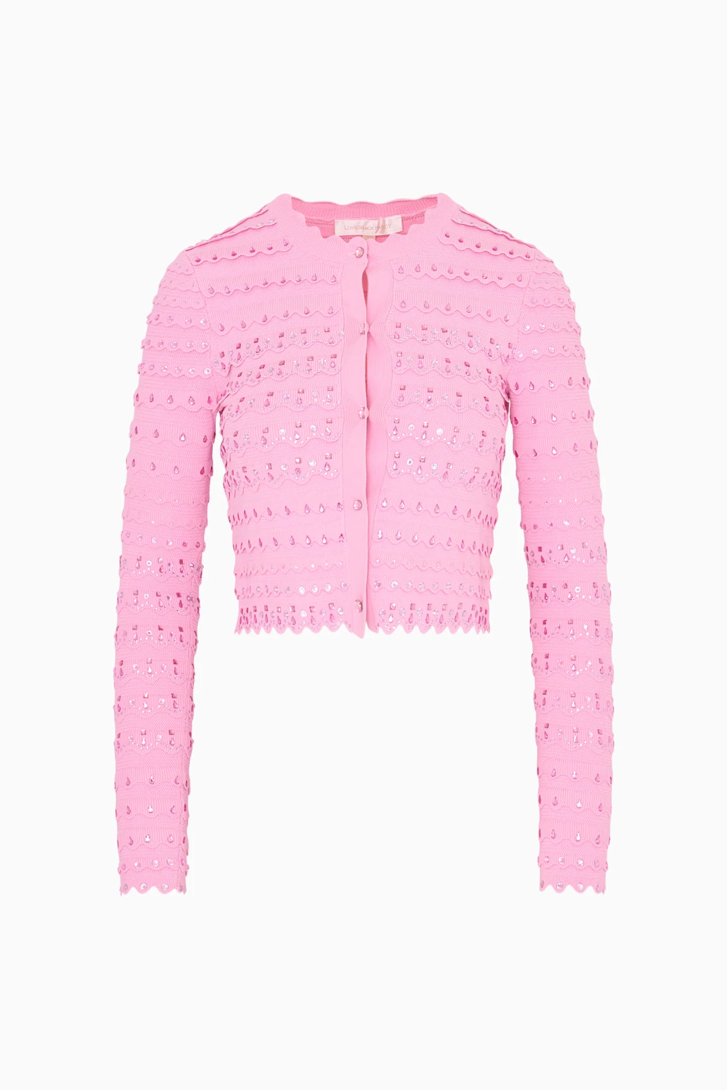 Ferris Sequin Scallop Cardigan - Image 5