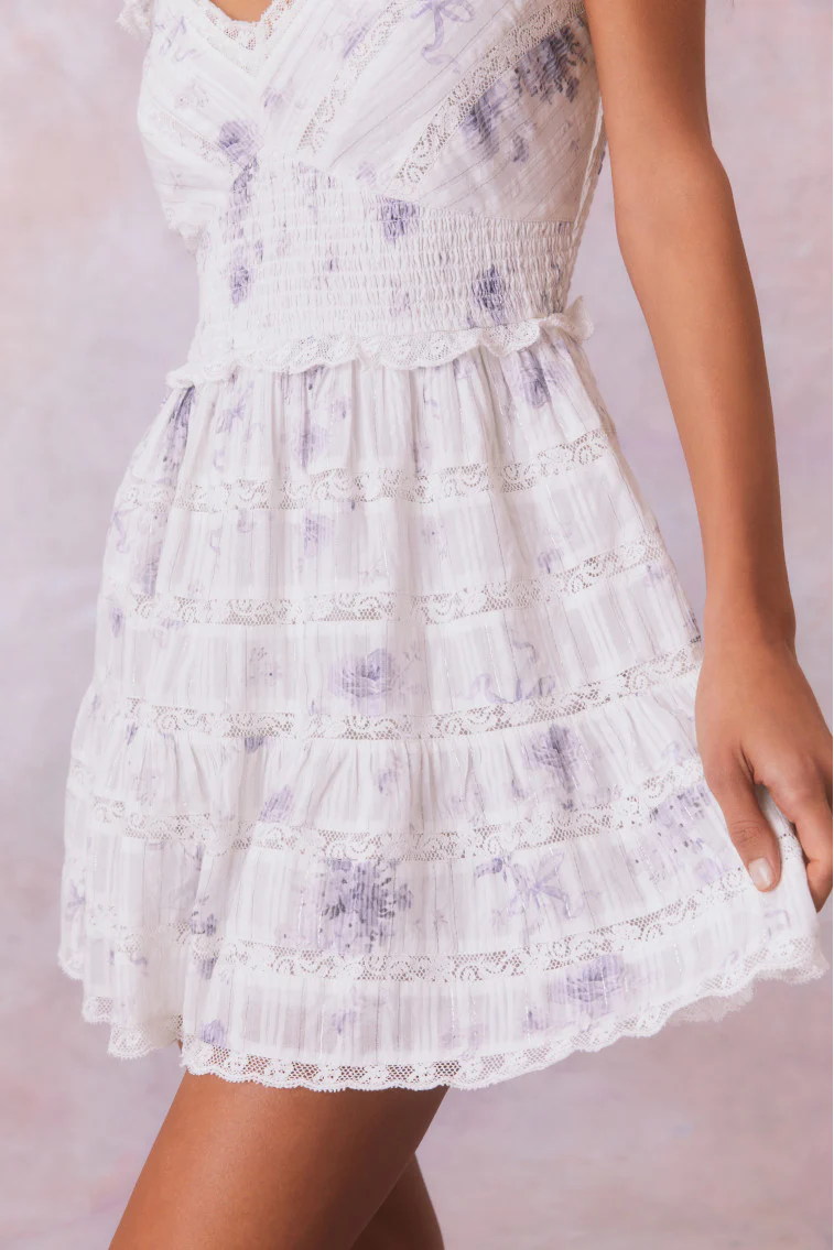 Finny Floral Mini Dress - Image 2