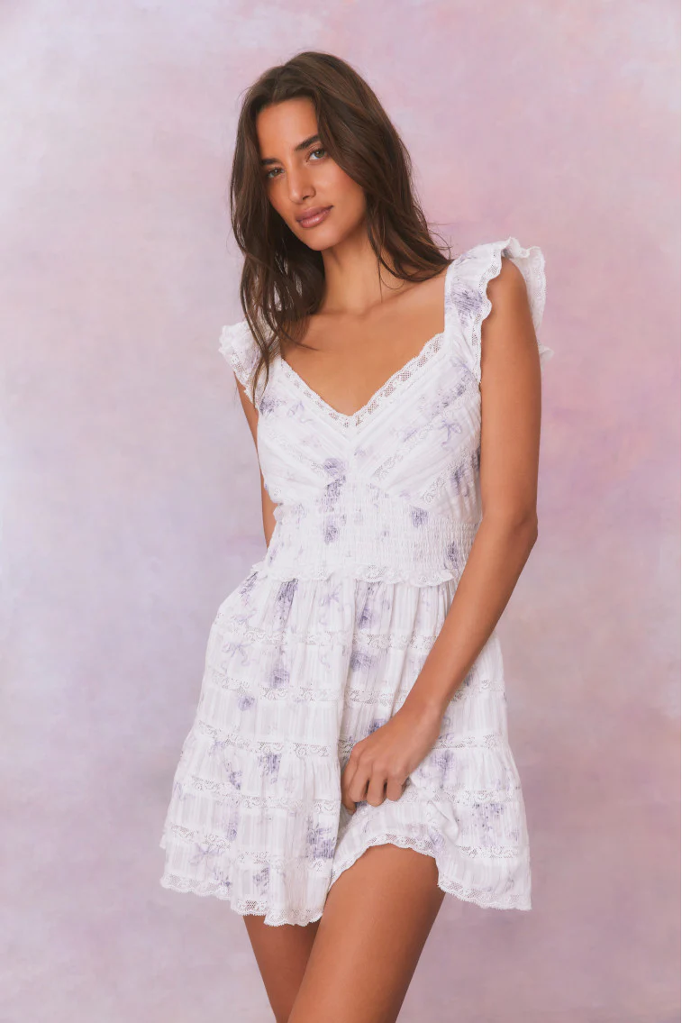 Finny Floral Mini Dress - Image 4