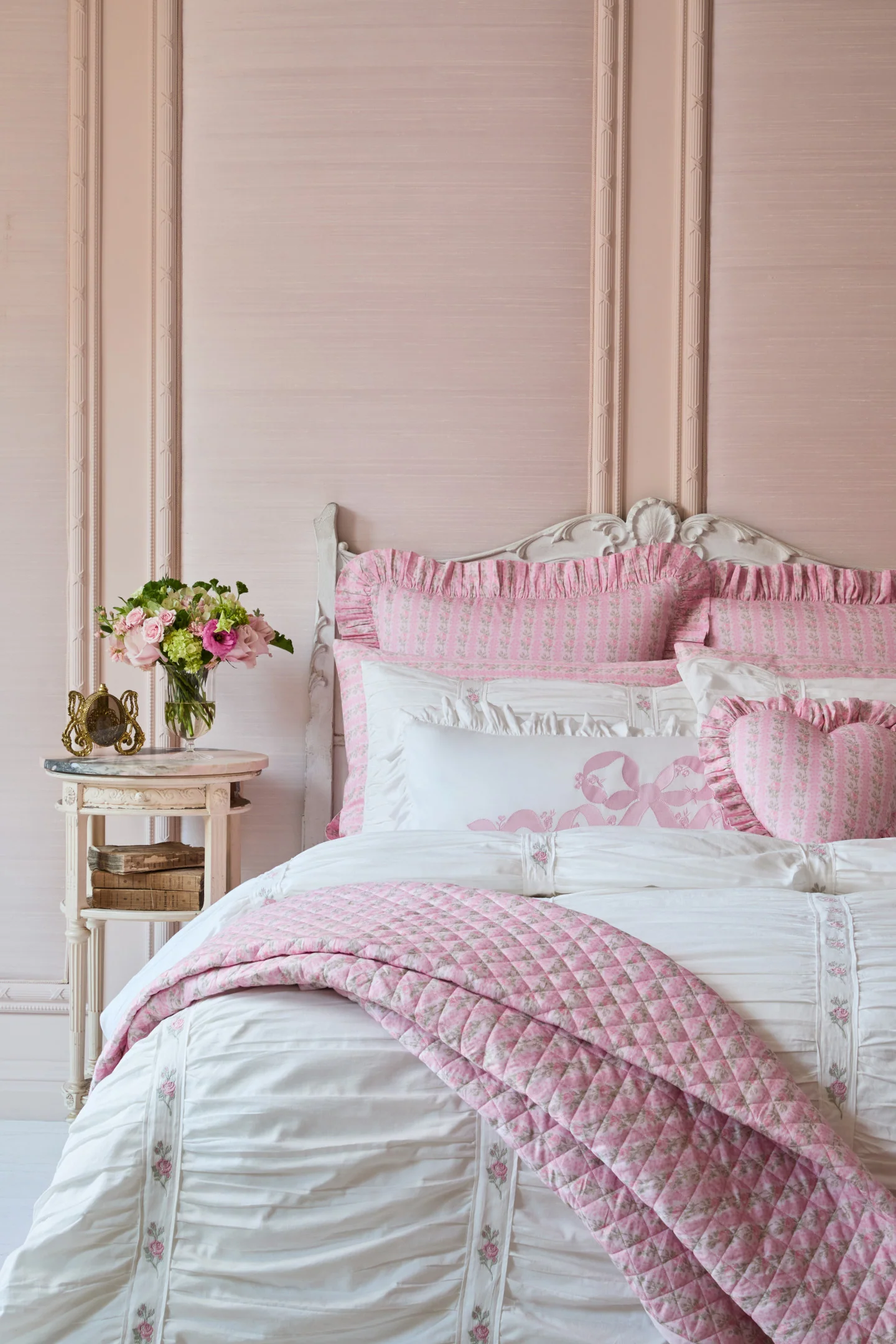 Forever In Love Ruffle Euro Sham Set Of 2 - Image 3
