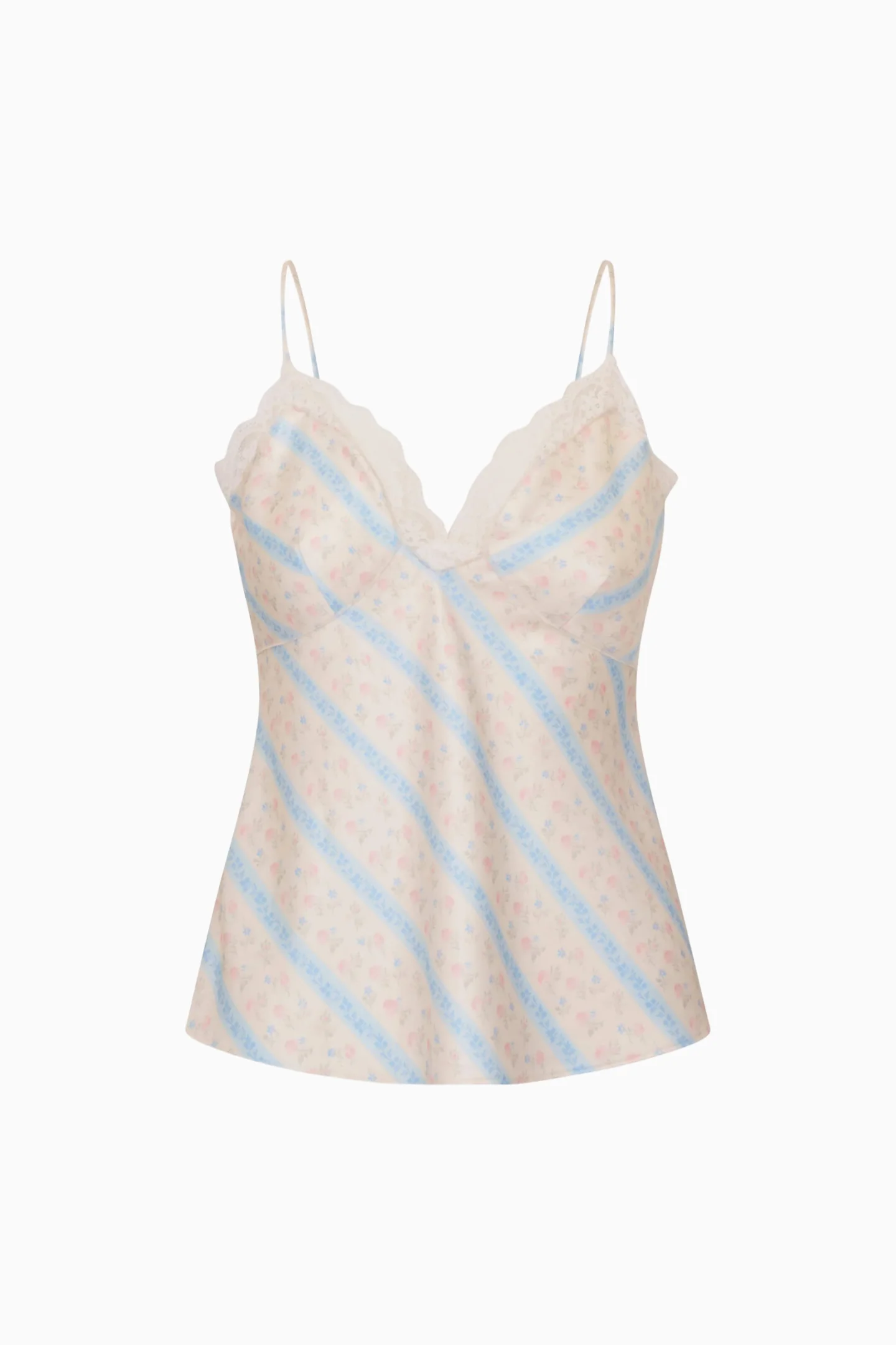 Fox Floral Stripe Top - Image 3