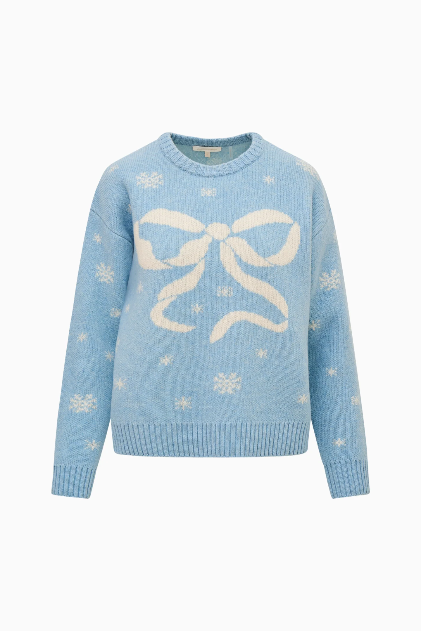 Francie Wool Jacquard Pullover - Image 11