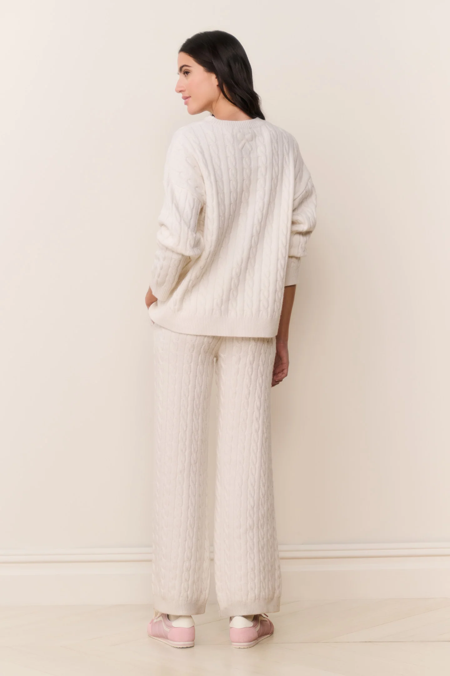 Fraya Cable Knit Lounge Pant - Image 3