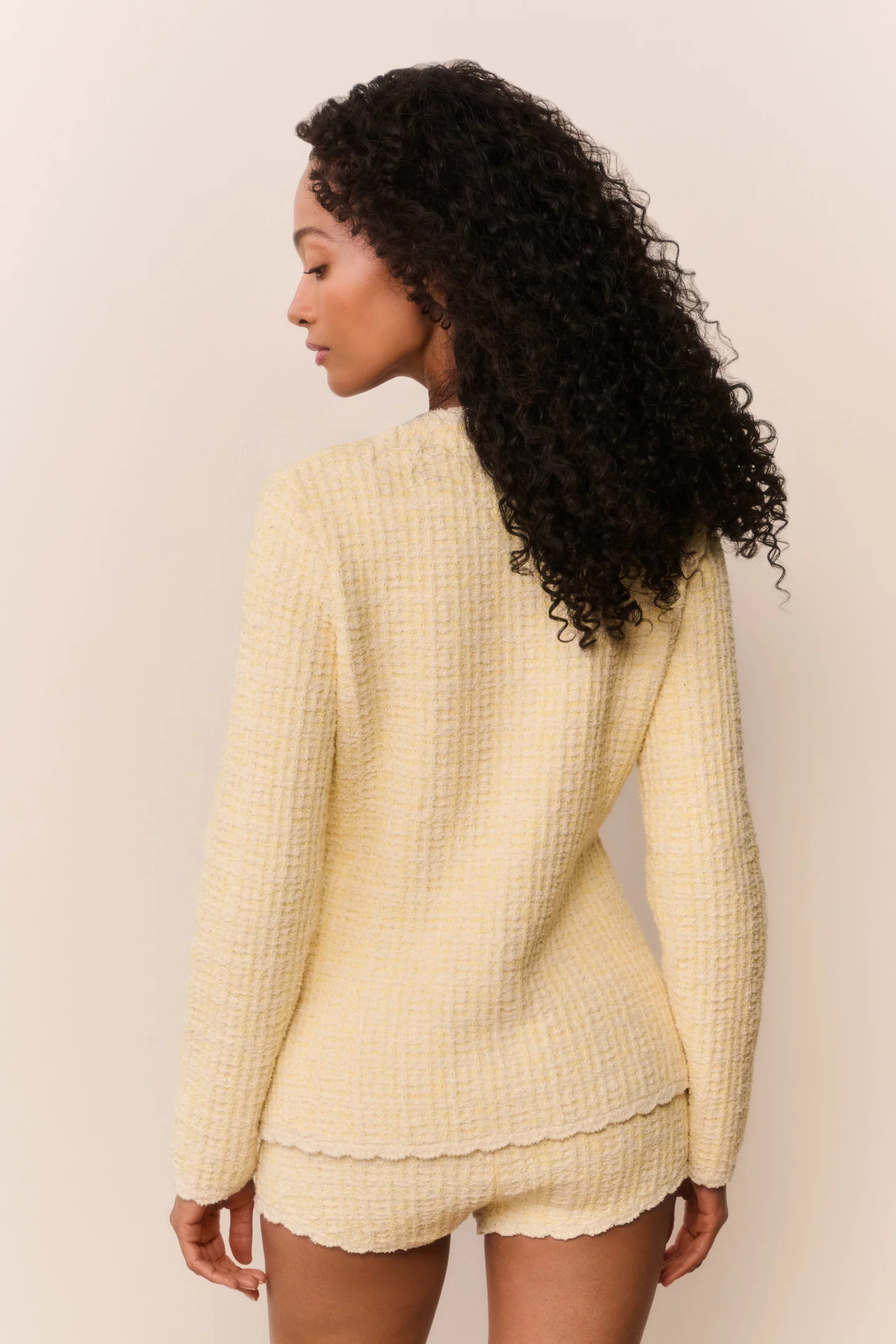 Gaililee Knit Tweed Cardigan - Image 6