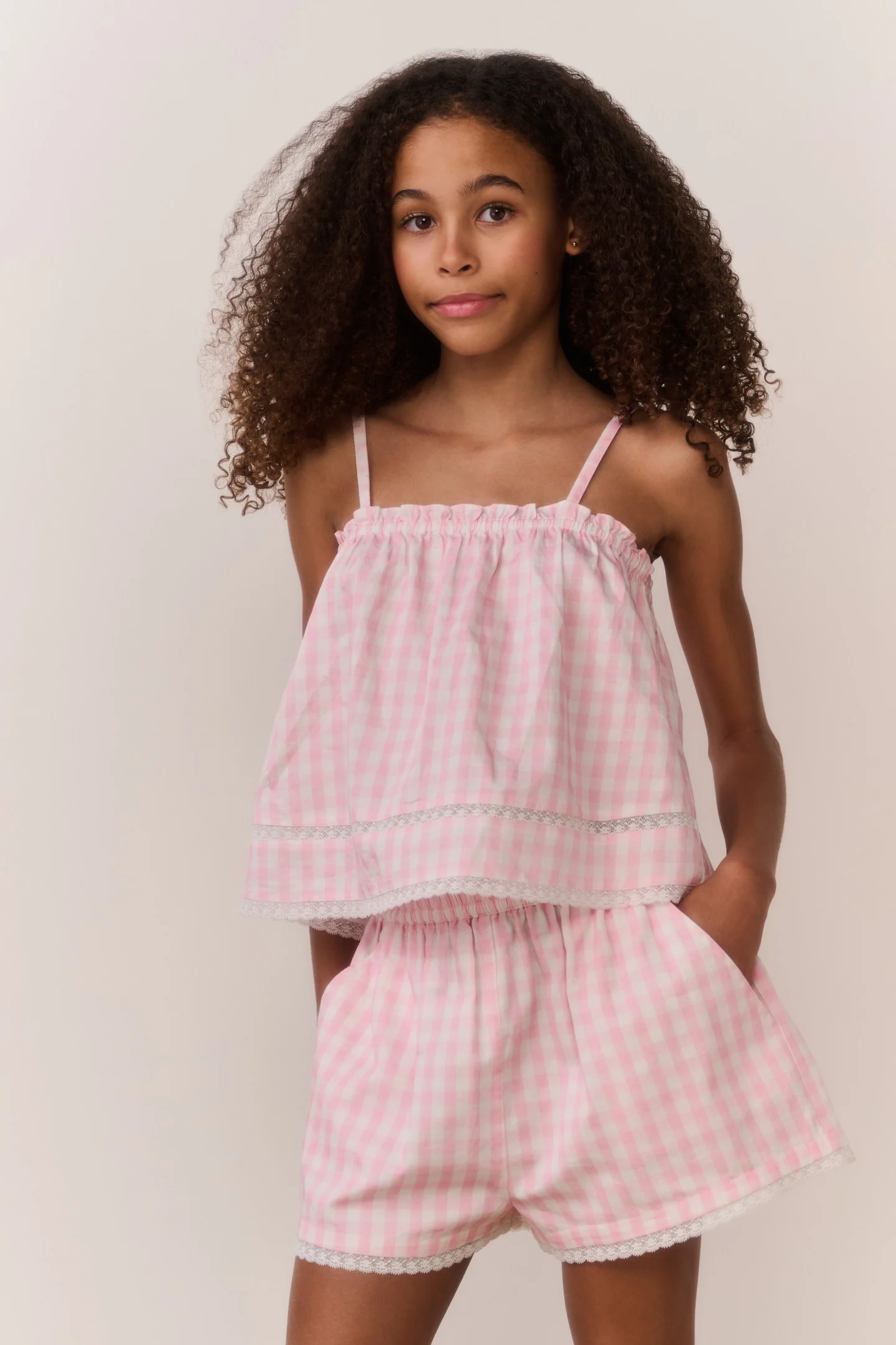 Tween Georgie Gingham Shorts - Image 2