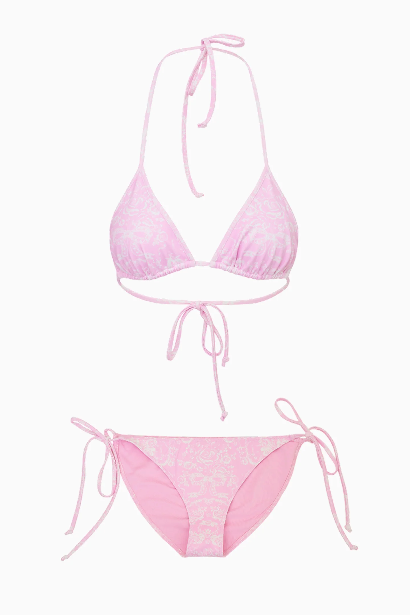 Harbor Toile Print Bikini - Image 2