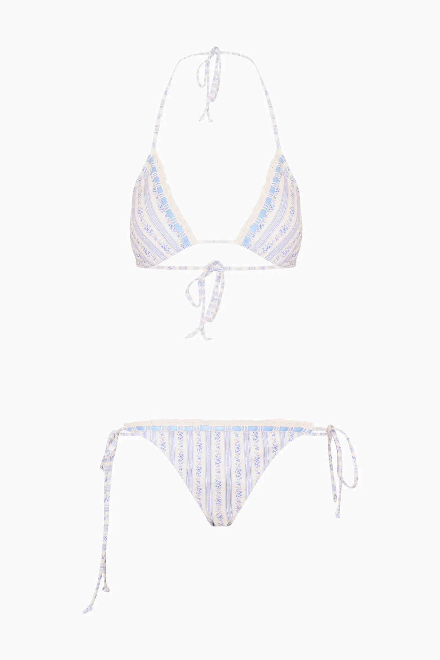Harbor Floral Striped Bikini - Image 6