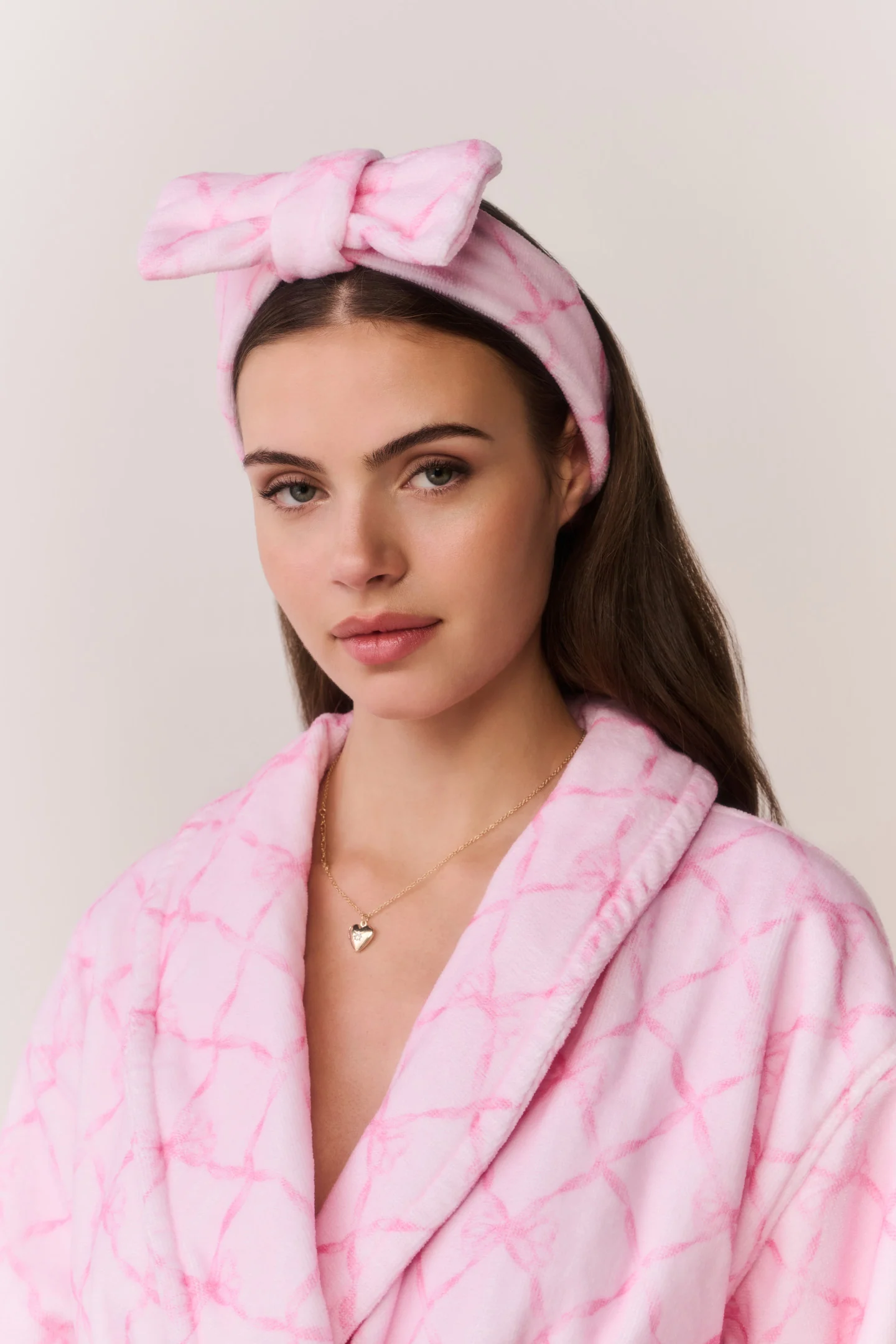 Printed Cotton Face Wash Headband - Image 3