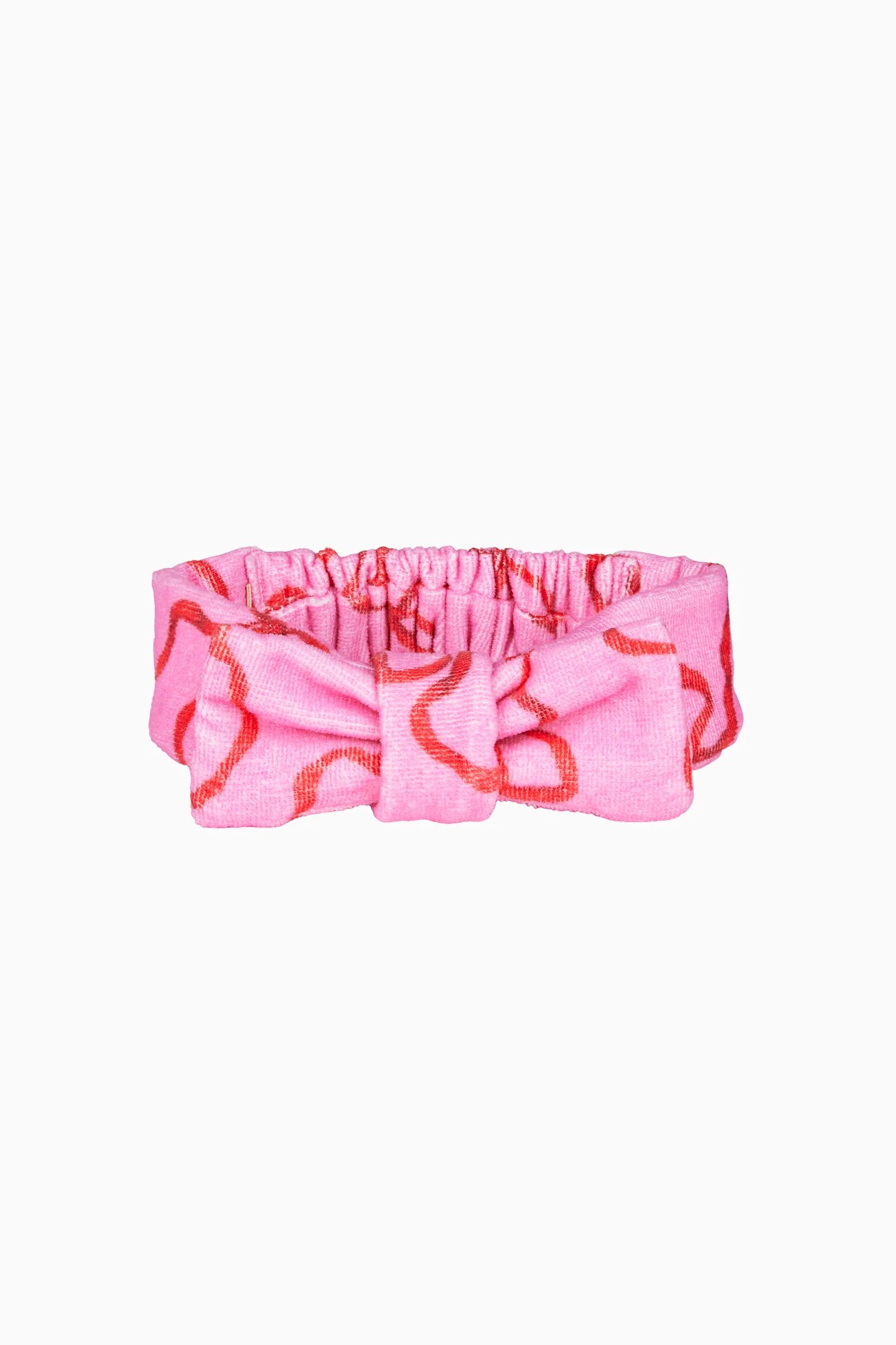 Bow Print Face Wash Beauty Headband - Image 3