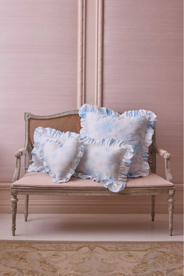 Ruffle Heart Pillow - Image 7