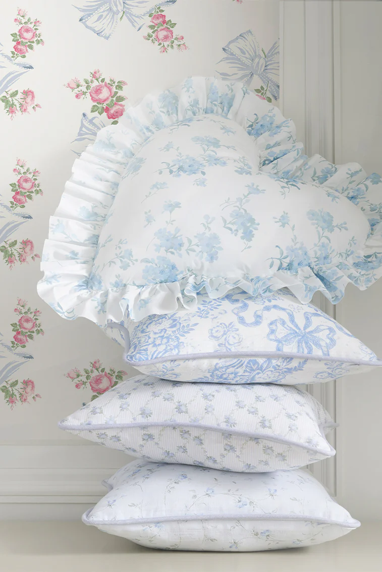 Heart Shape Ruffle Pillow - Image 12
