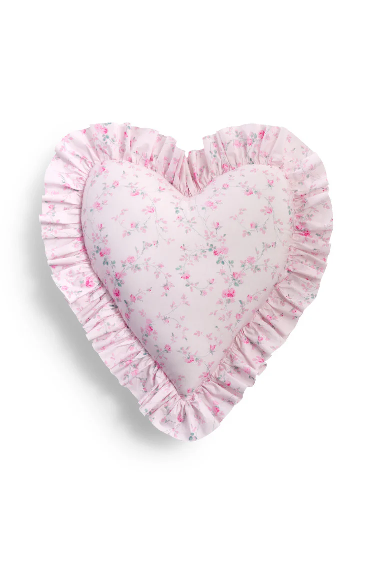 Heart Shape Ruffle Pillow - Image 8