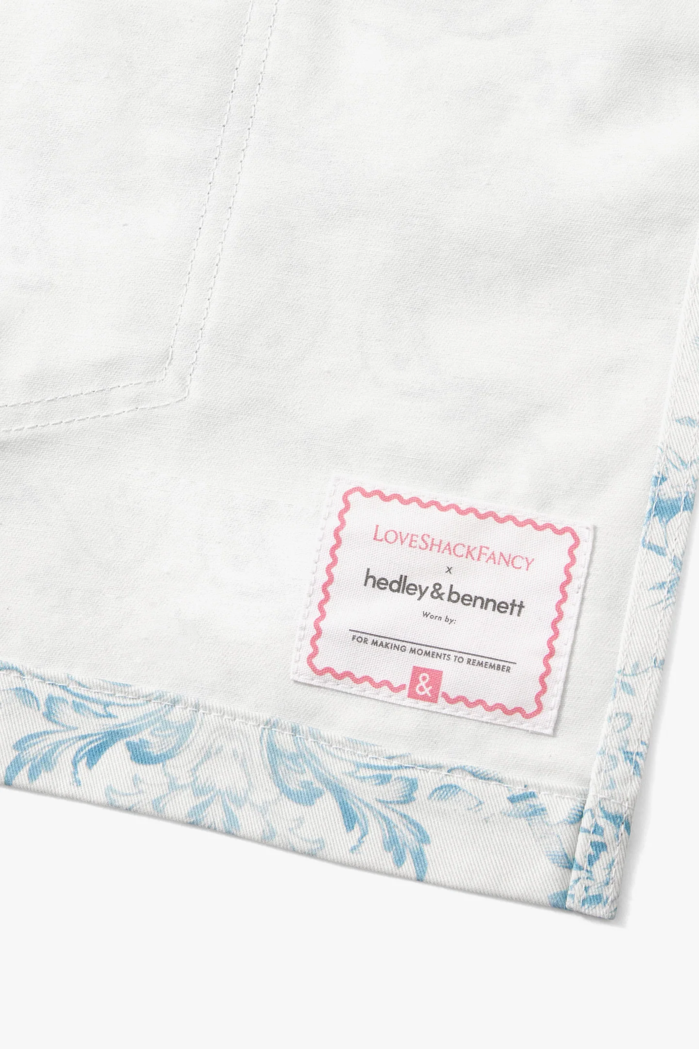 LoveShackFancy X Hedley & Bennett Vintage Sea Apron - Image 8