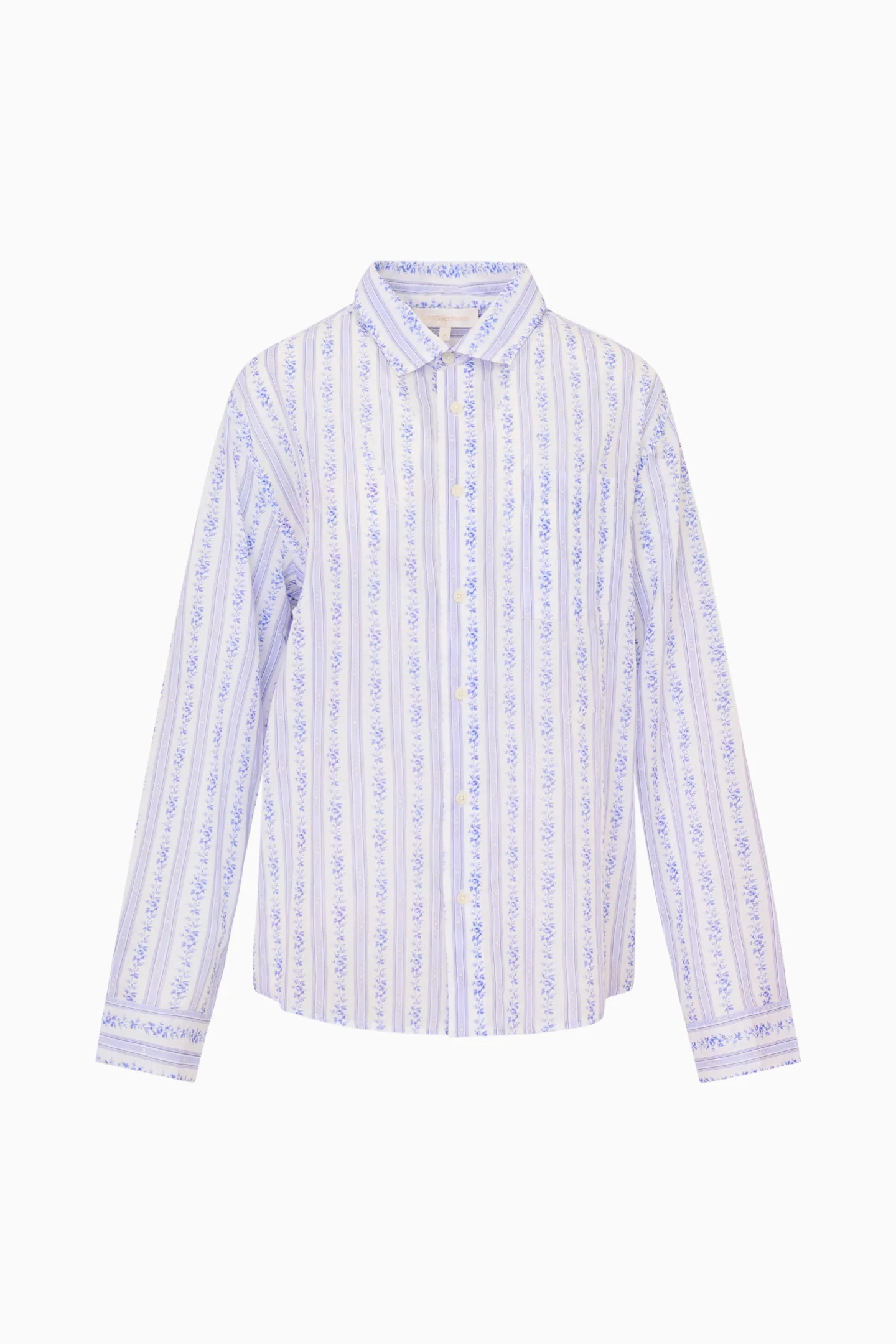 Hudley Floral Cotton Unisex Shirt - Image 16