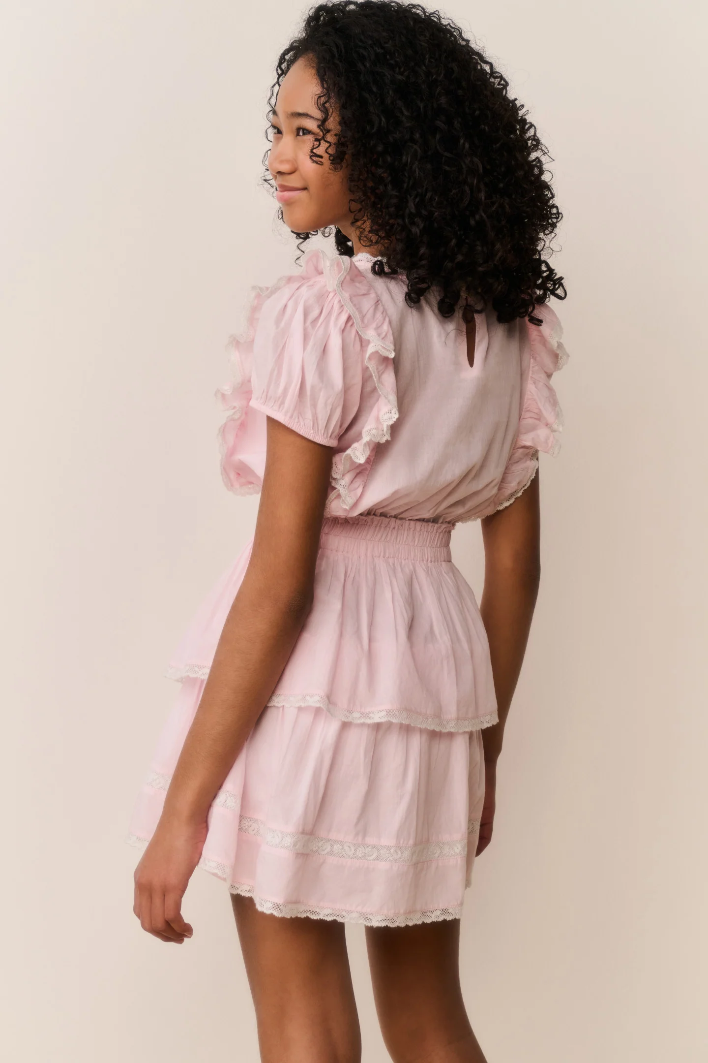 Tween Jaime Cotton Mini Dress - Image 4