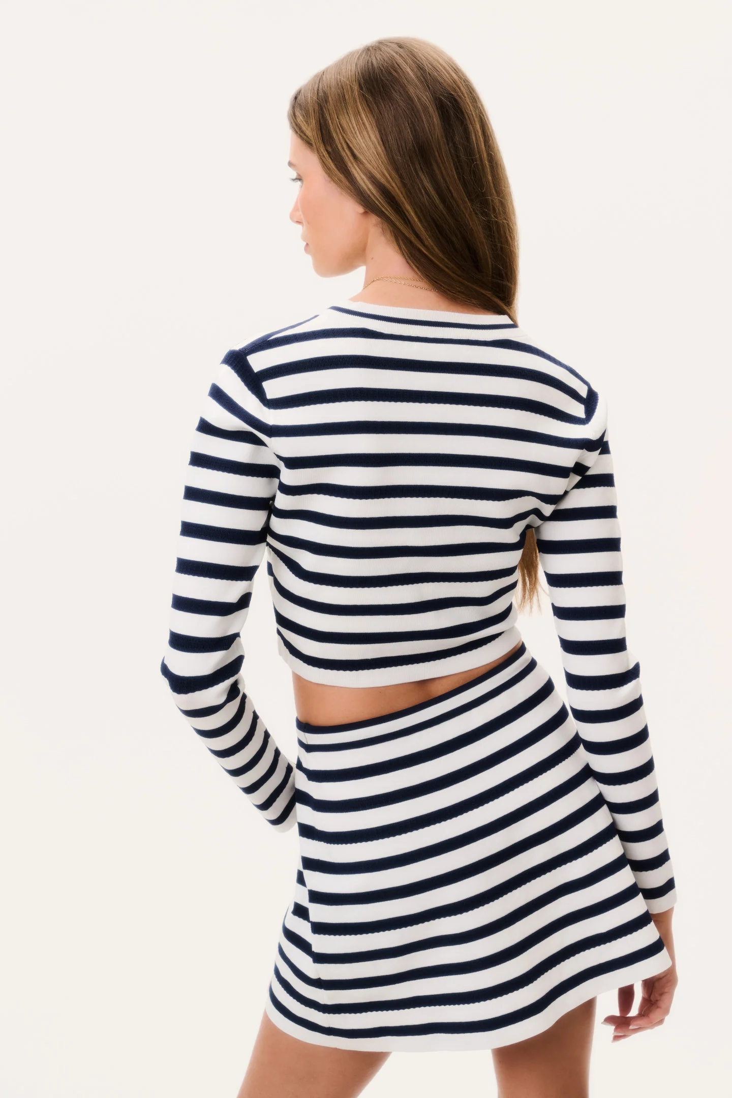 Jeanie Stretch Knit Mini Skirt - Image 5