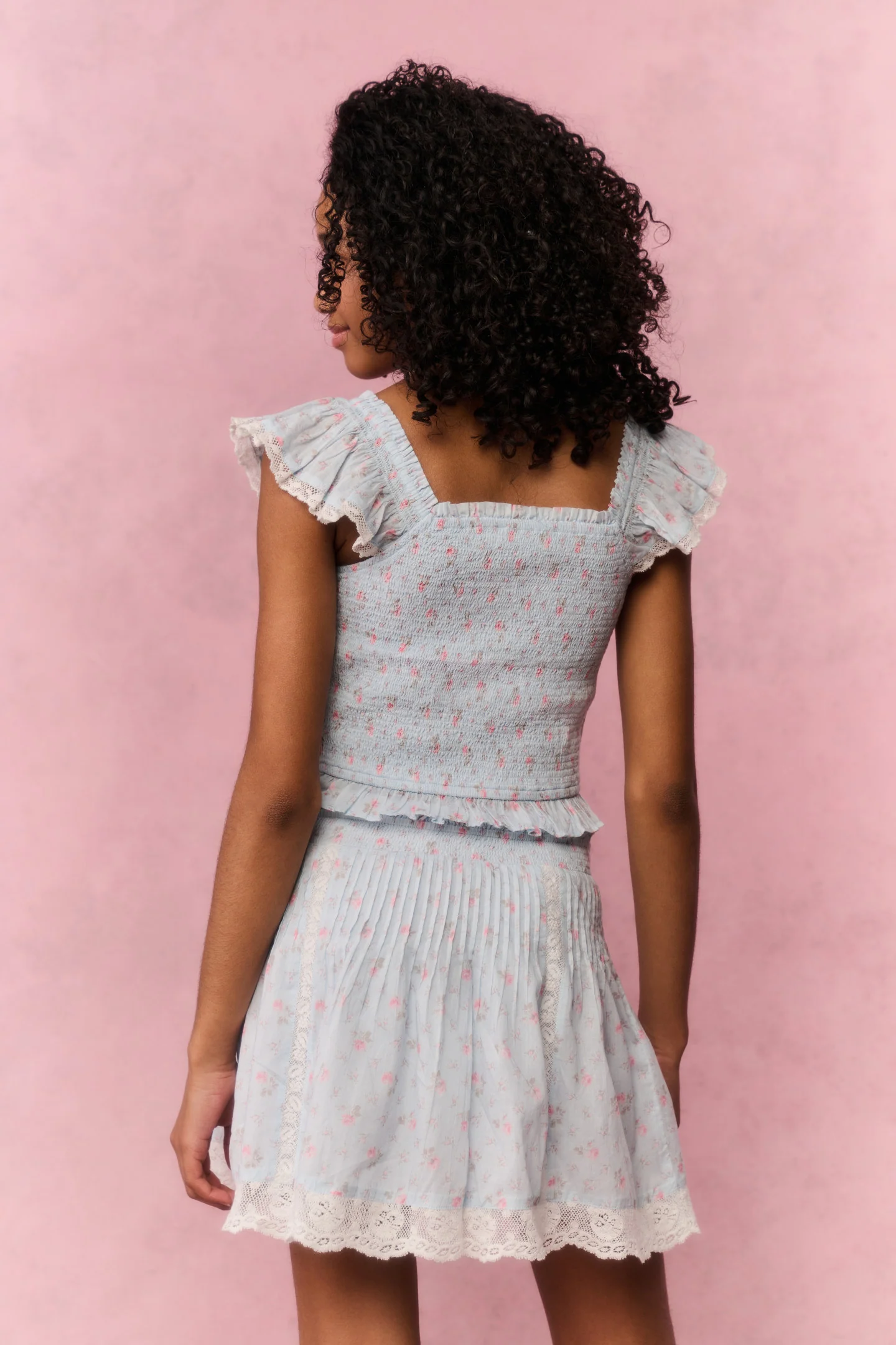 Tween Jeanna Floral Cotton Top - Image 4