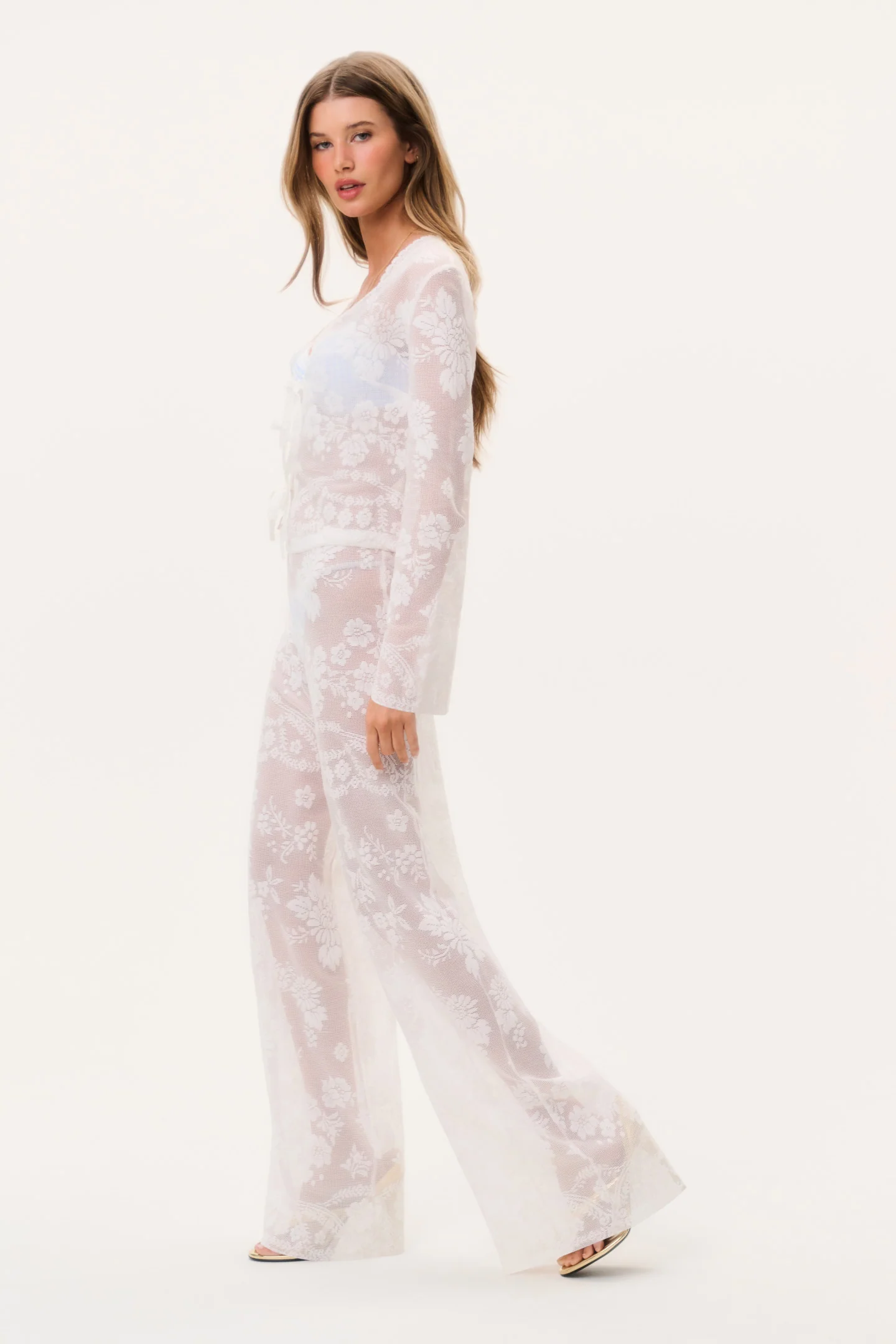 Jessia Lace Cover-Up Pant - Image 4