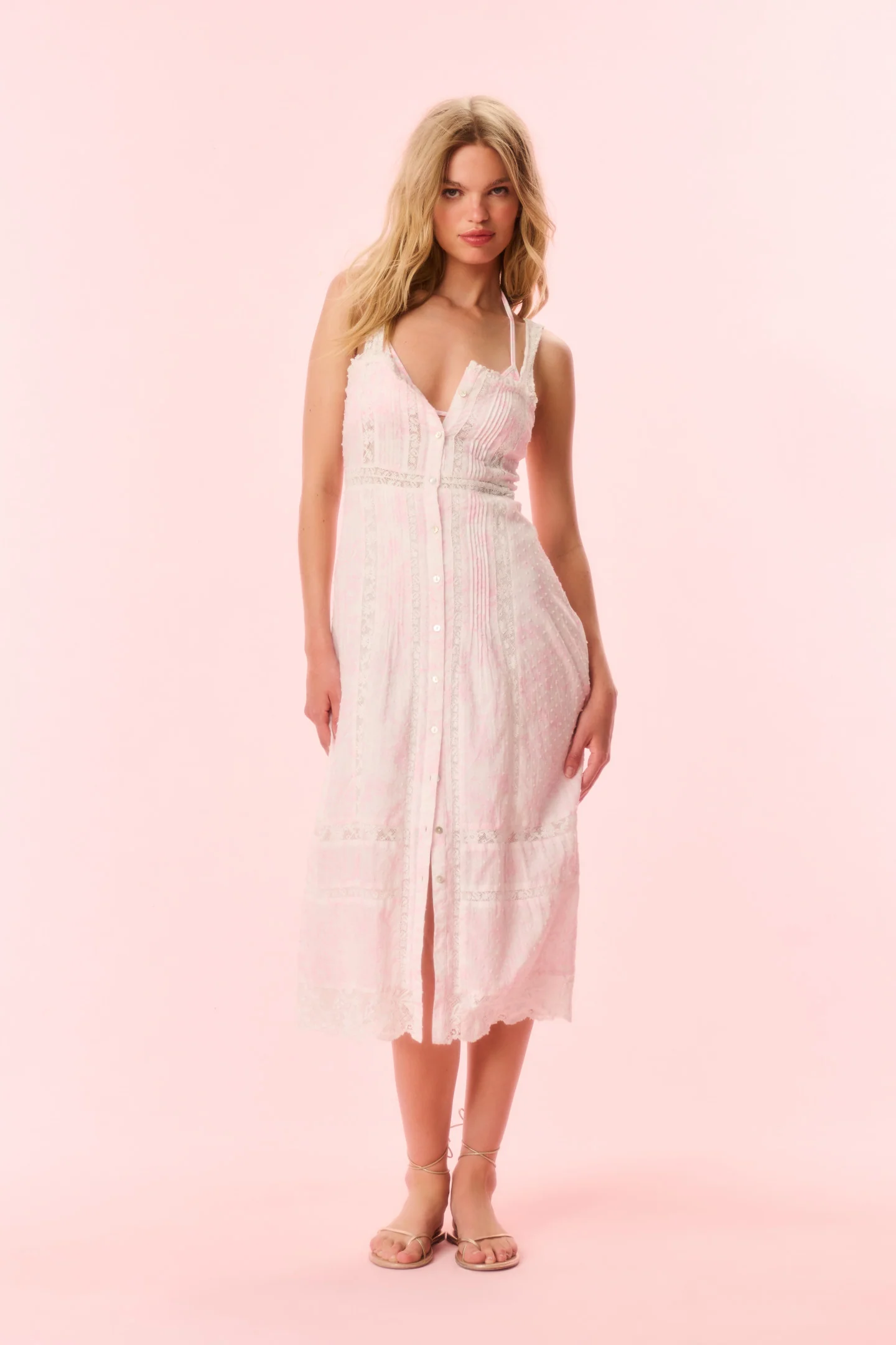 Judalon Cotton Midi Dress - Image 2