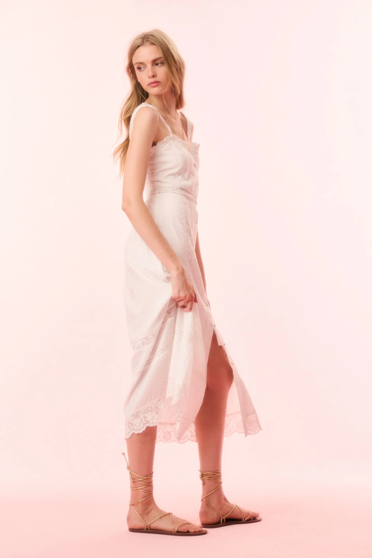 Judalon Cotton Midi Dress - Image 9