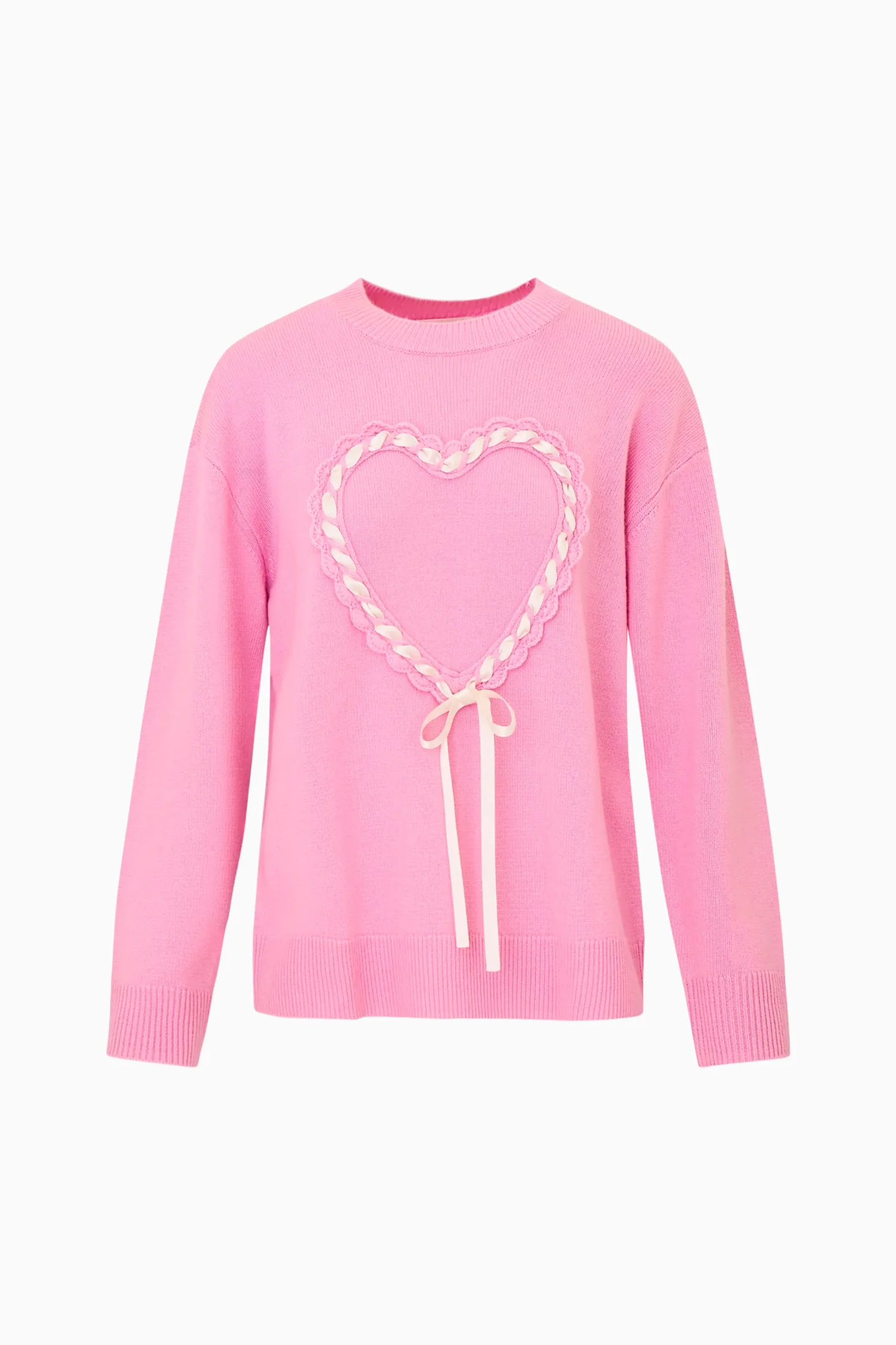 Juna Wool-Cashmere Heart Pullover - Image 5