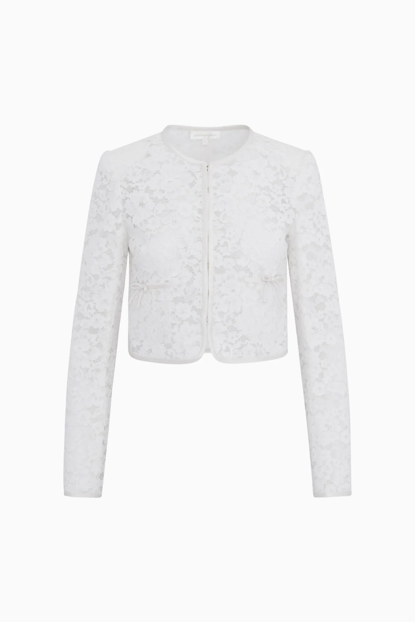 Junetta Cropped Lace Jacket - Image 6
