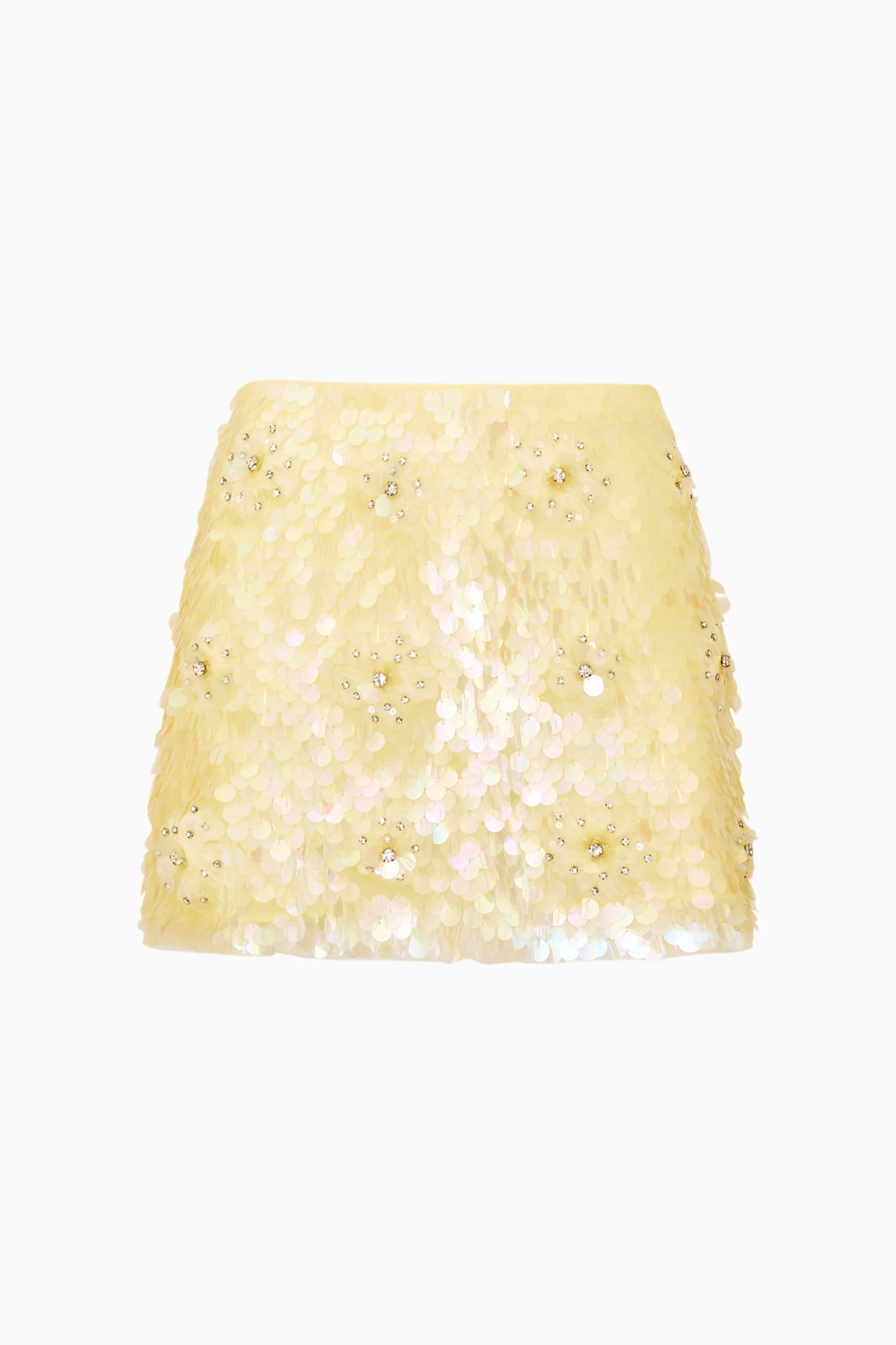 Kailini Flower Sequin Mini Skirt - Image 6