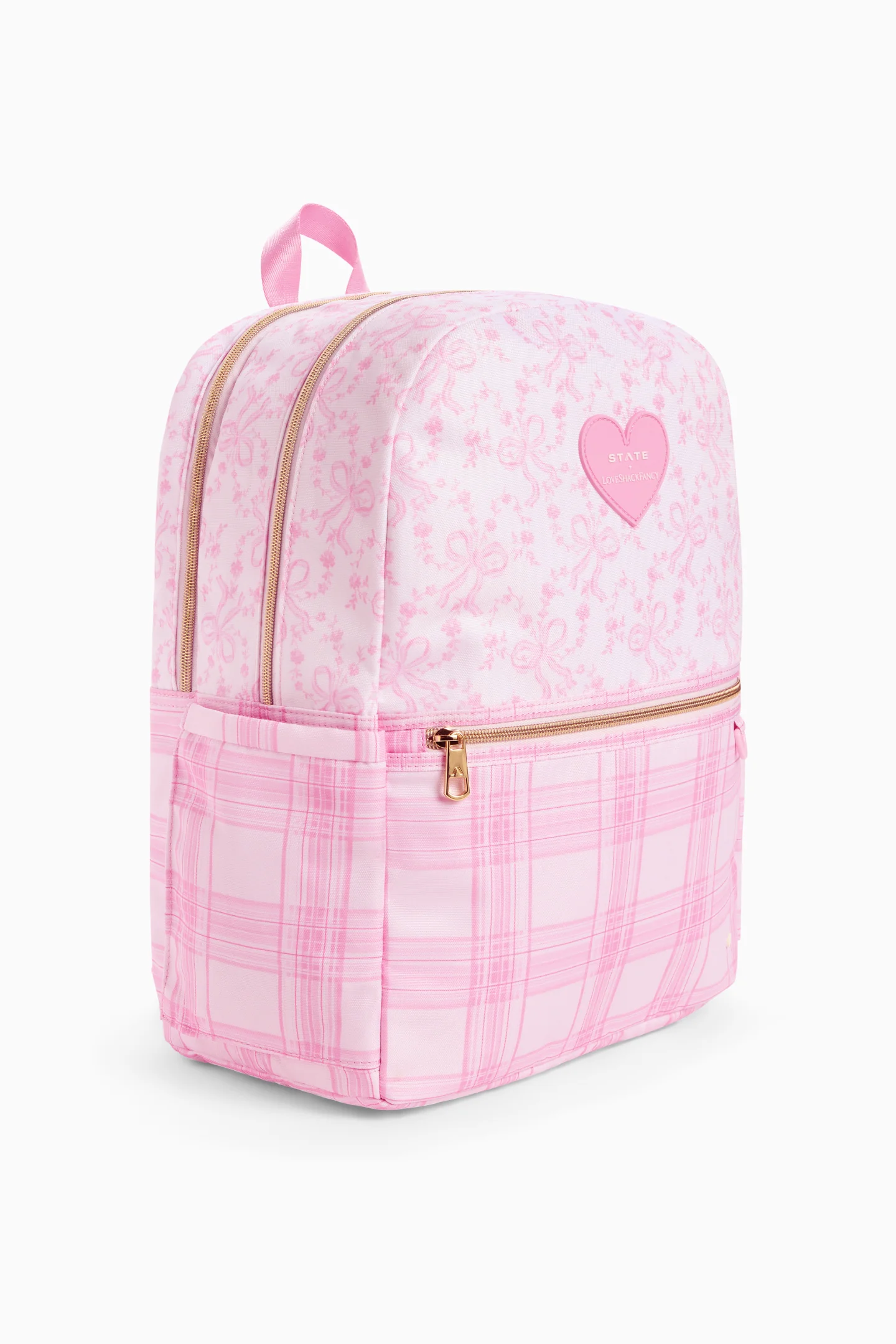 STATE x LoveShackFancy Mixed Print Kane Double Pocket Backpack - Image 5