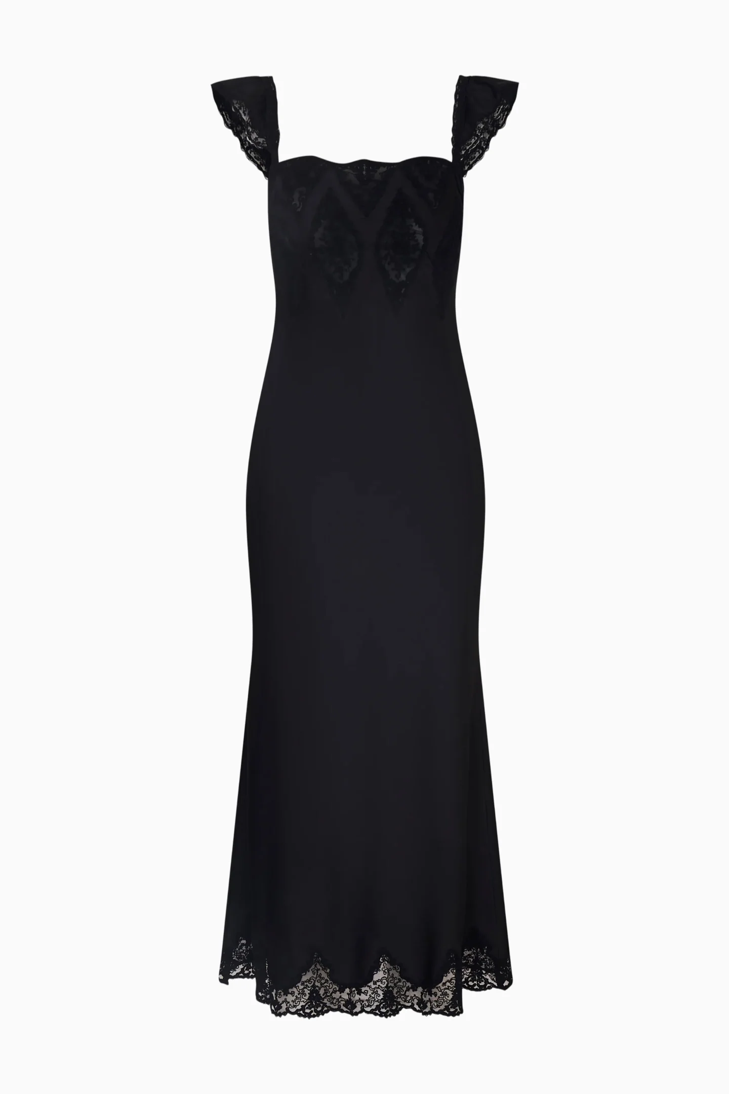Karmine Lace Ruffled Sleeve Slip Dress - Image 7