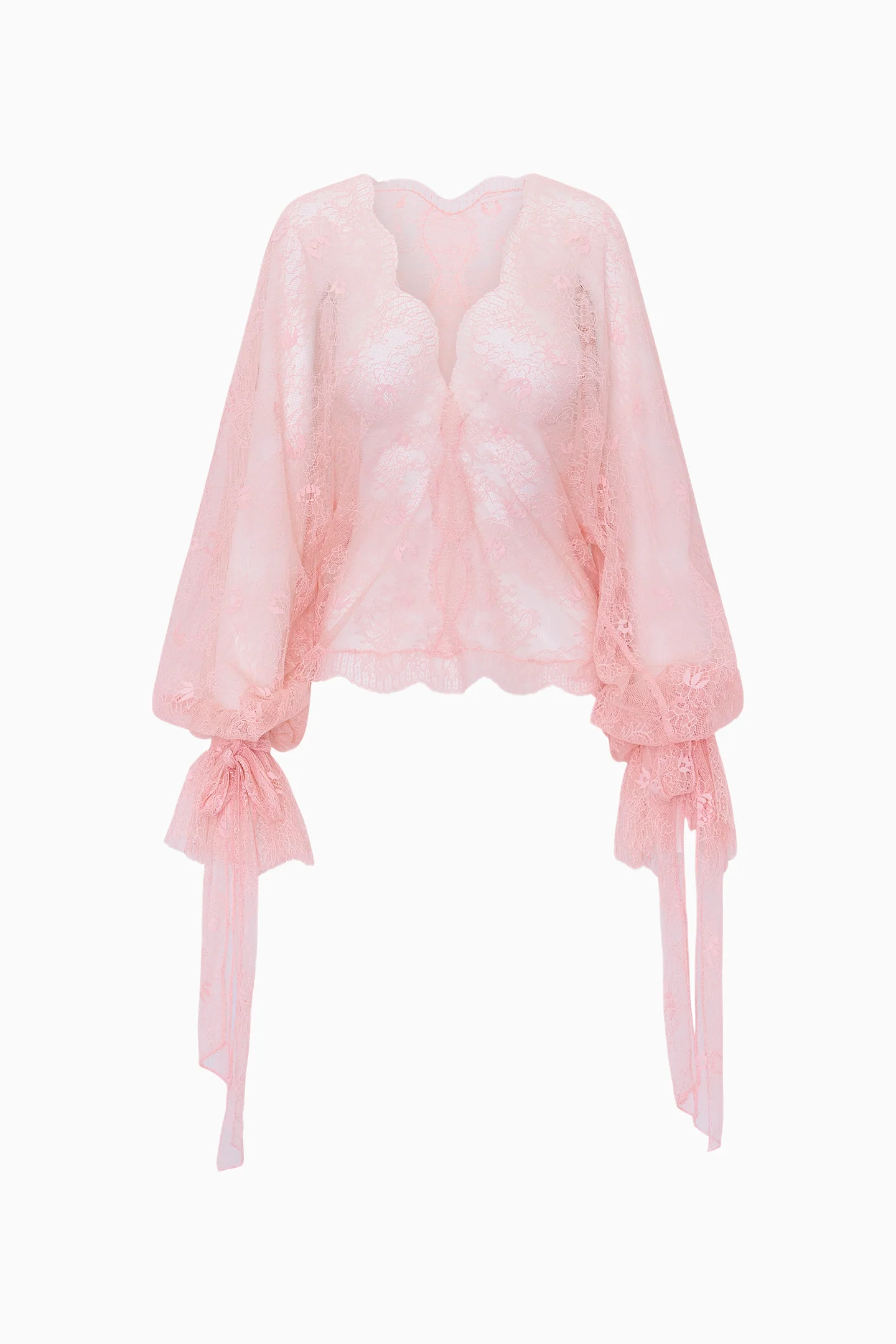Kath Chantilly Lace Blouse - Image 5