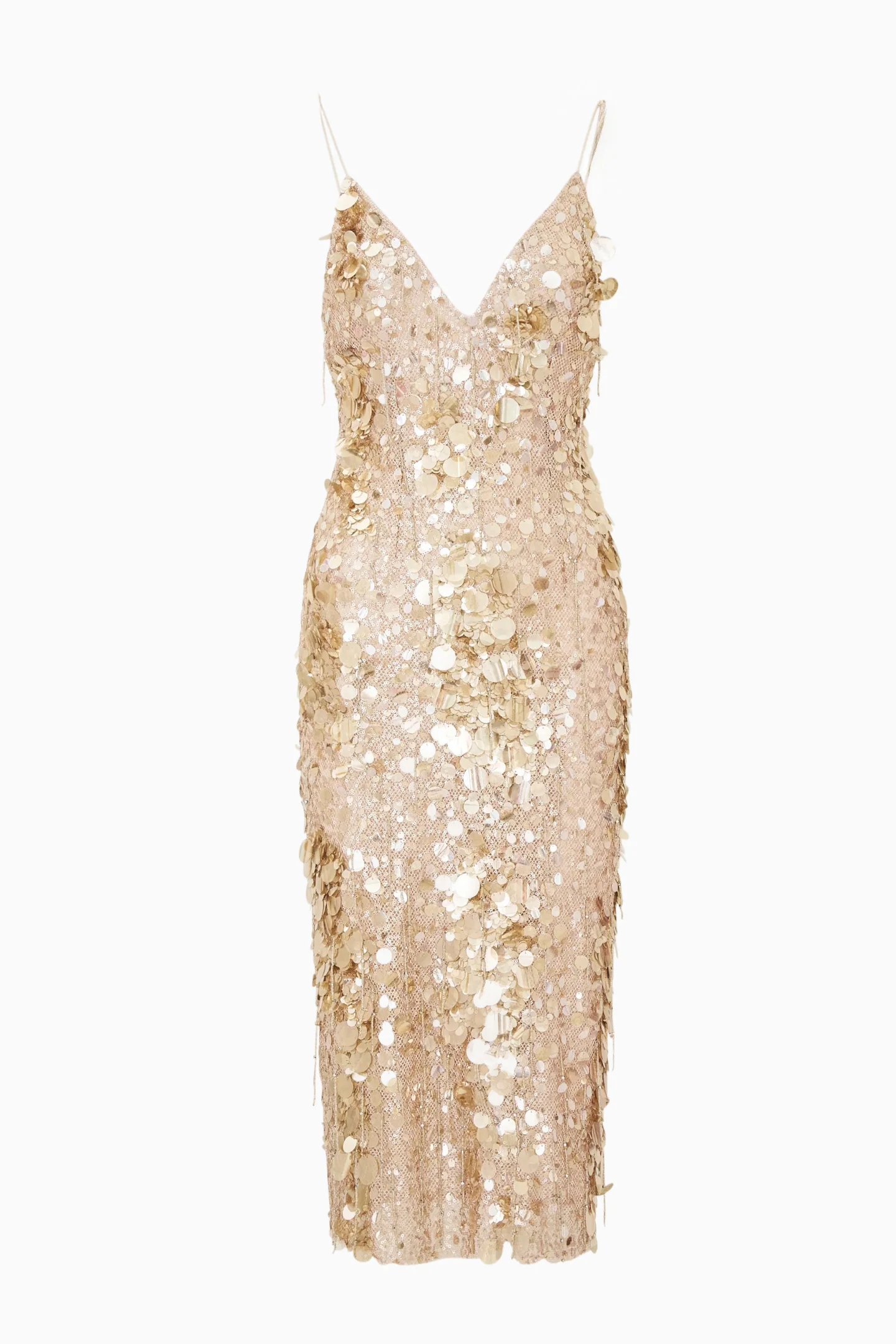 Kayleen Sequin Paillette Midi Dress - Image 7