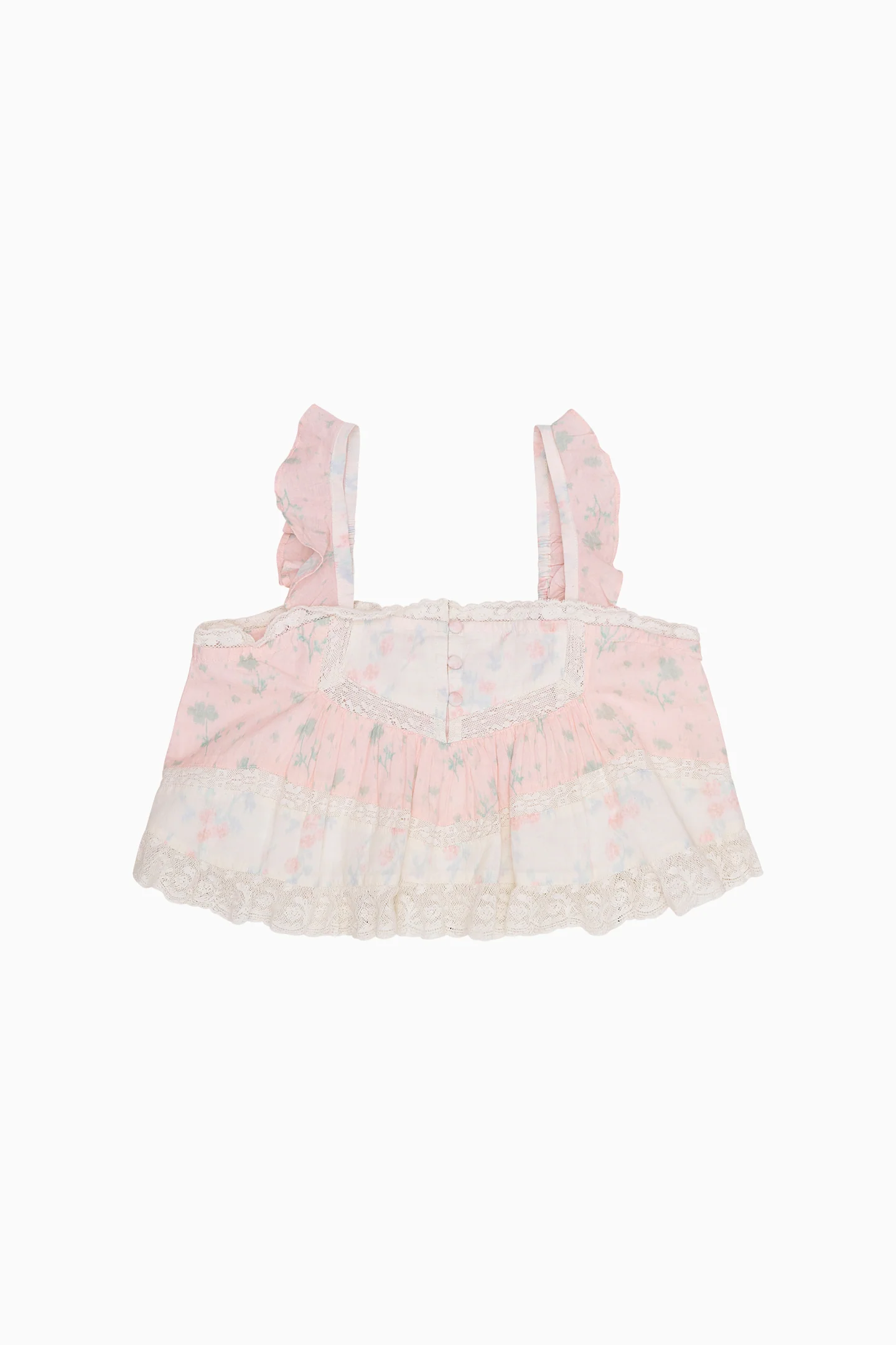Girls Kiama Mixed Print Top - Image 5