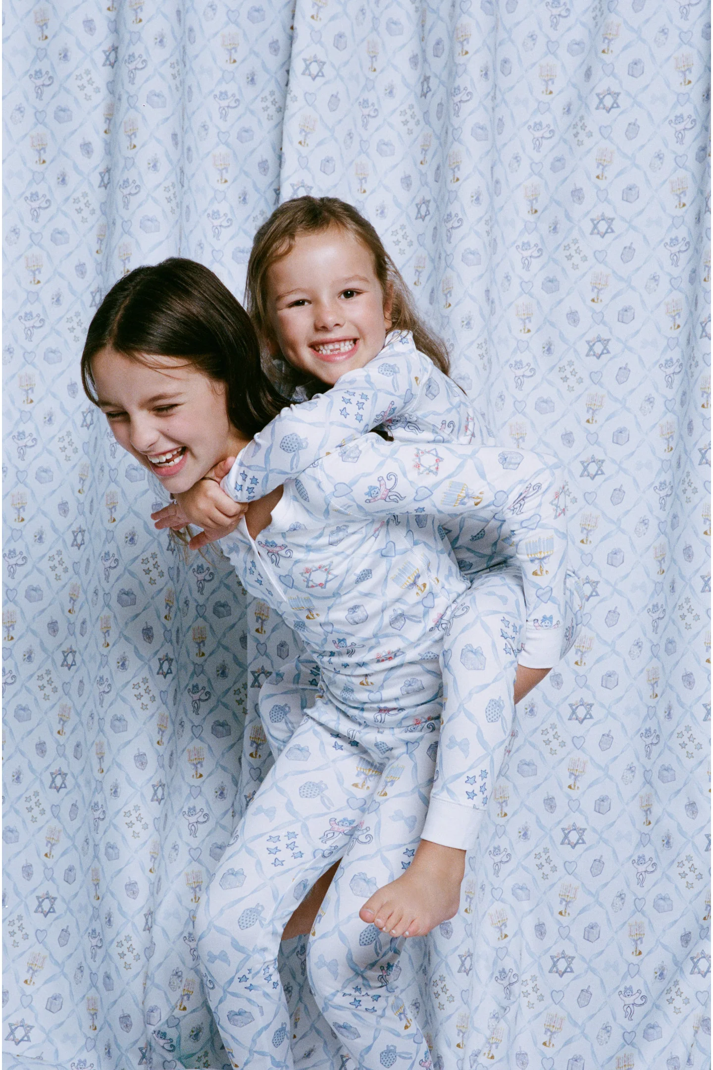 LoveShackFancy x Roller Rabbit Kids Starry Nights Lattice Pajamas - Image 2
