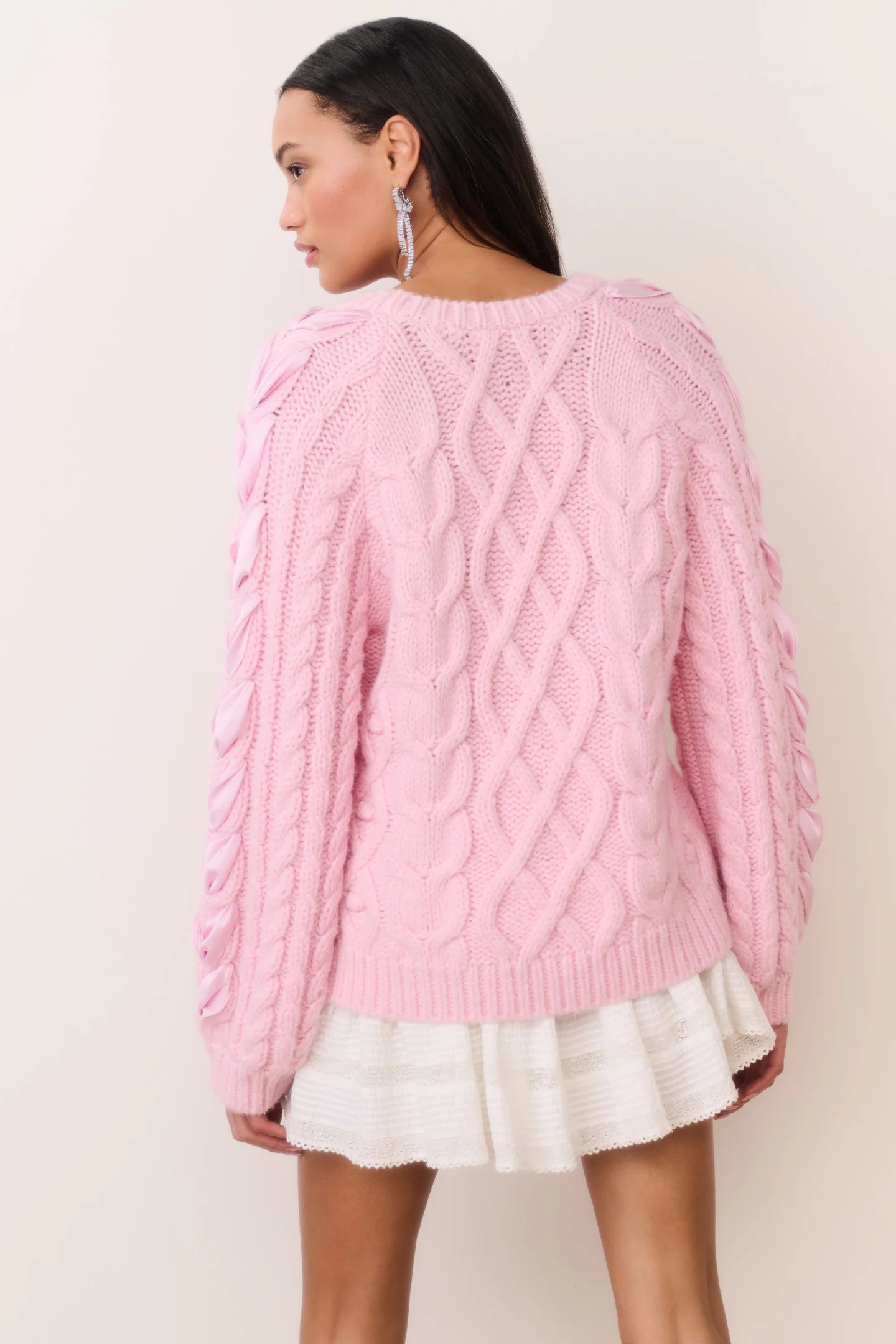 Kloss Alpaca-Blend Ribbon Pullover - Image 4