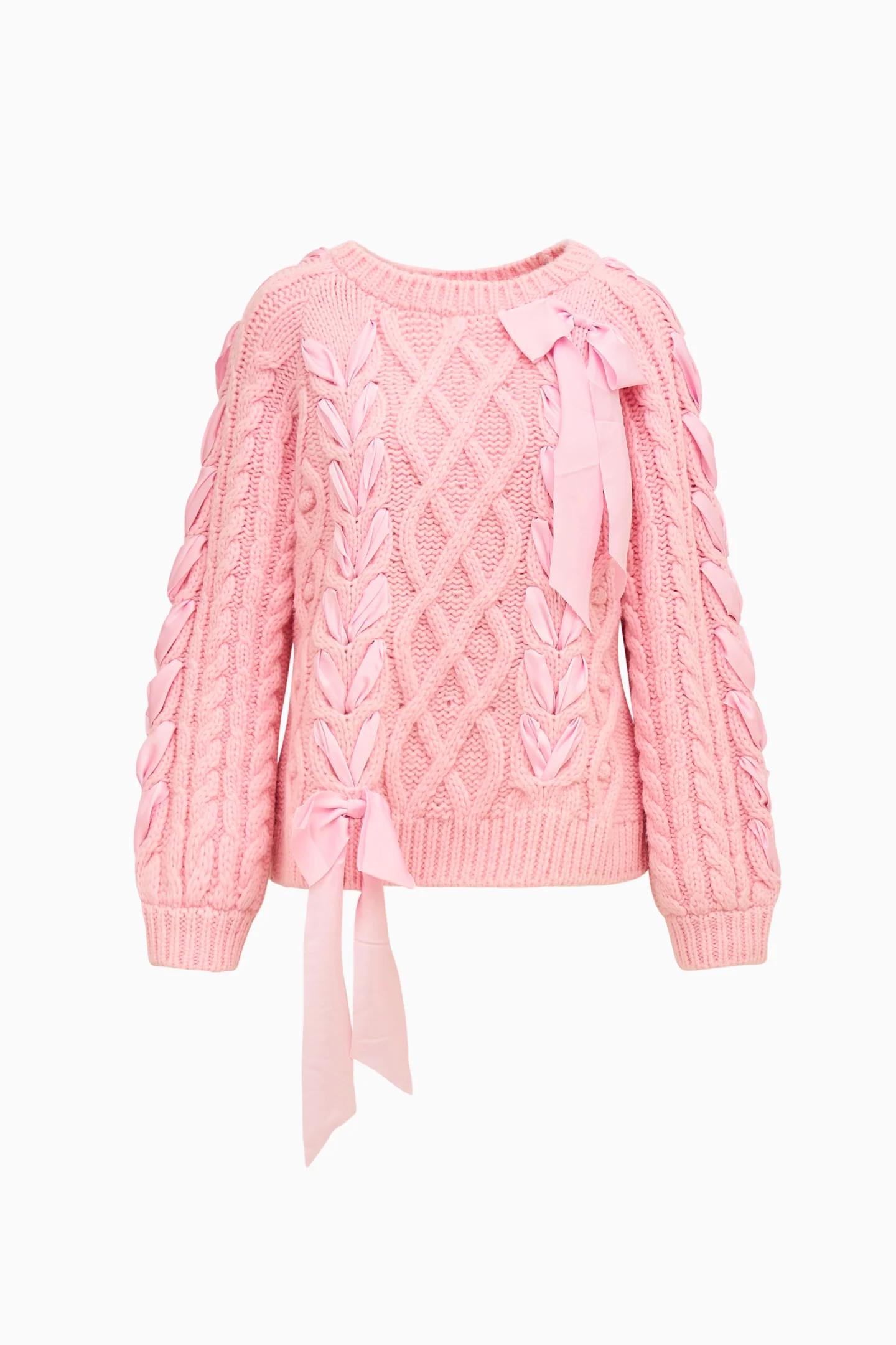 Kloss Alpaca-Blend Ribbon Pullover - Image 5