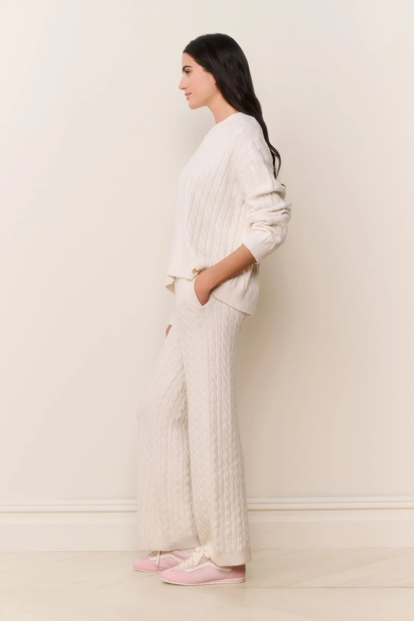 Kym Cable Knit Sweater - Image 3