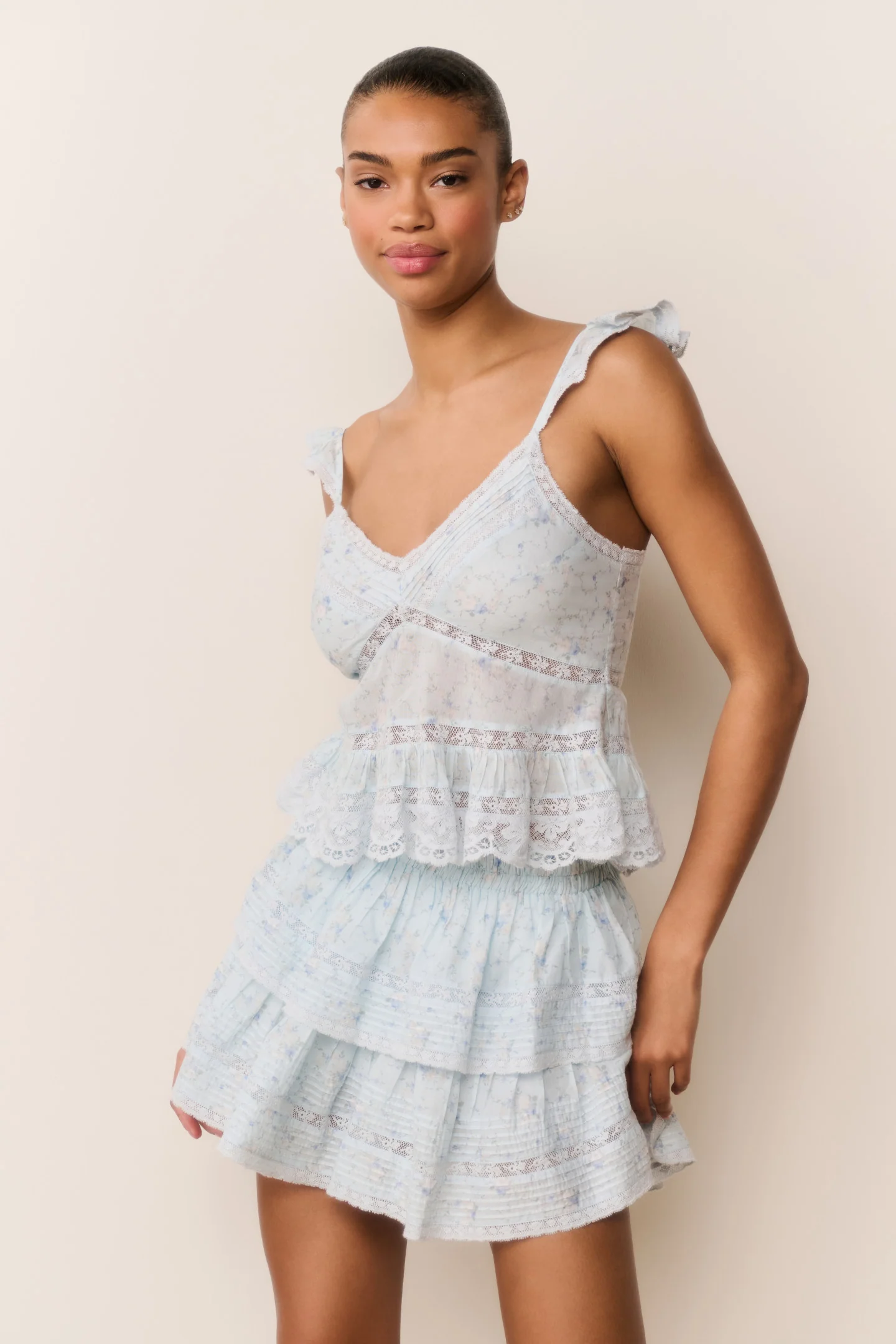 Lainie Floral Cotton Top - Image 3