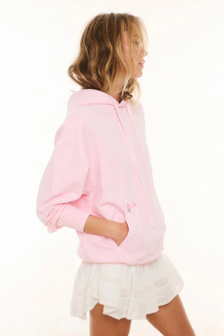 Lalita Hoodie - POWDER PINK - Image 6