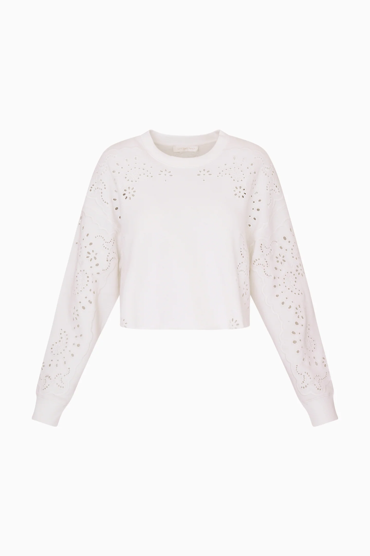 Lalo Bandana Eyelet Fleece Pullover - Image 6