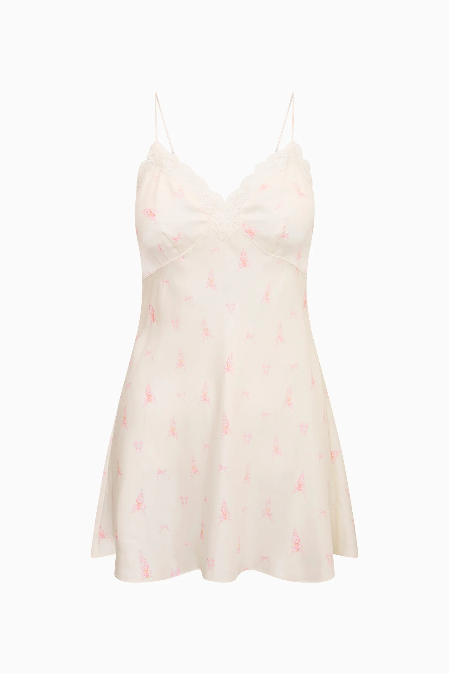 Vanilla Twirl Larinda Mini Slip Dress - Image 7